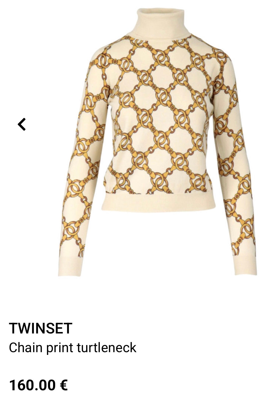 Maleta TWINSET cu print din vascoza ( mărimea xs/s)