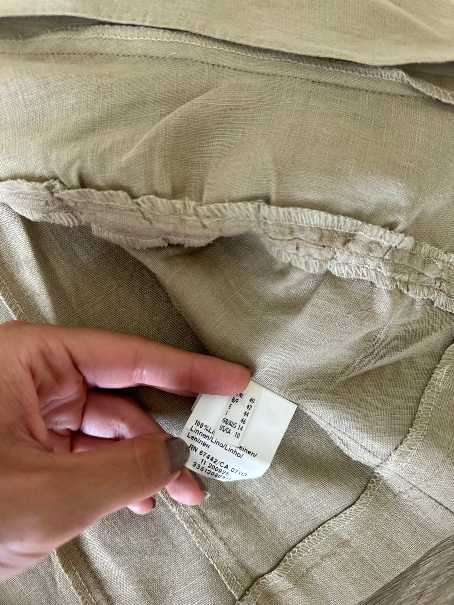 Sacou Steilmann din 100% in 
(Mărimea M)