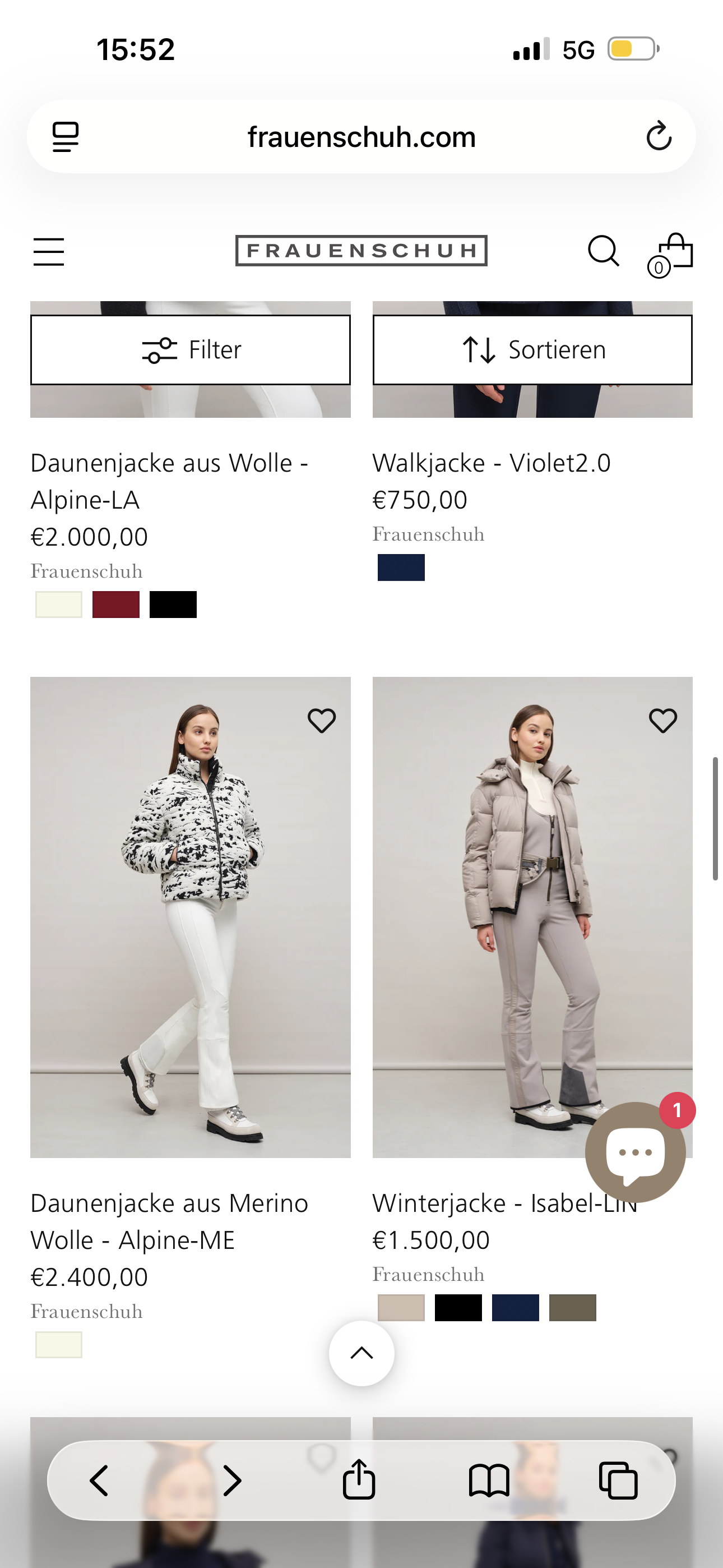 Geaca premium frauenschuh( mărimea 36/S)