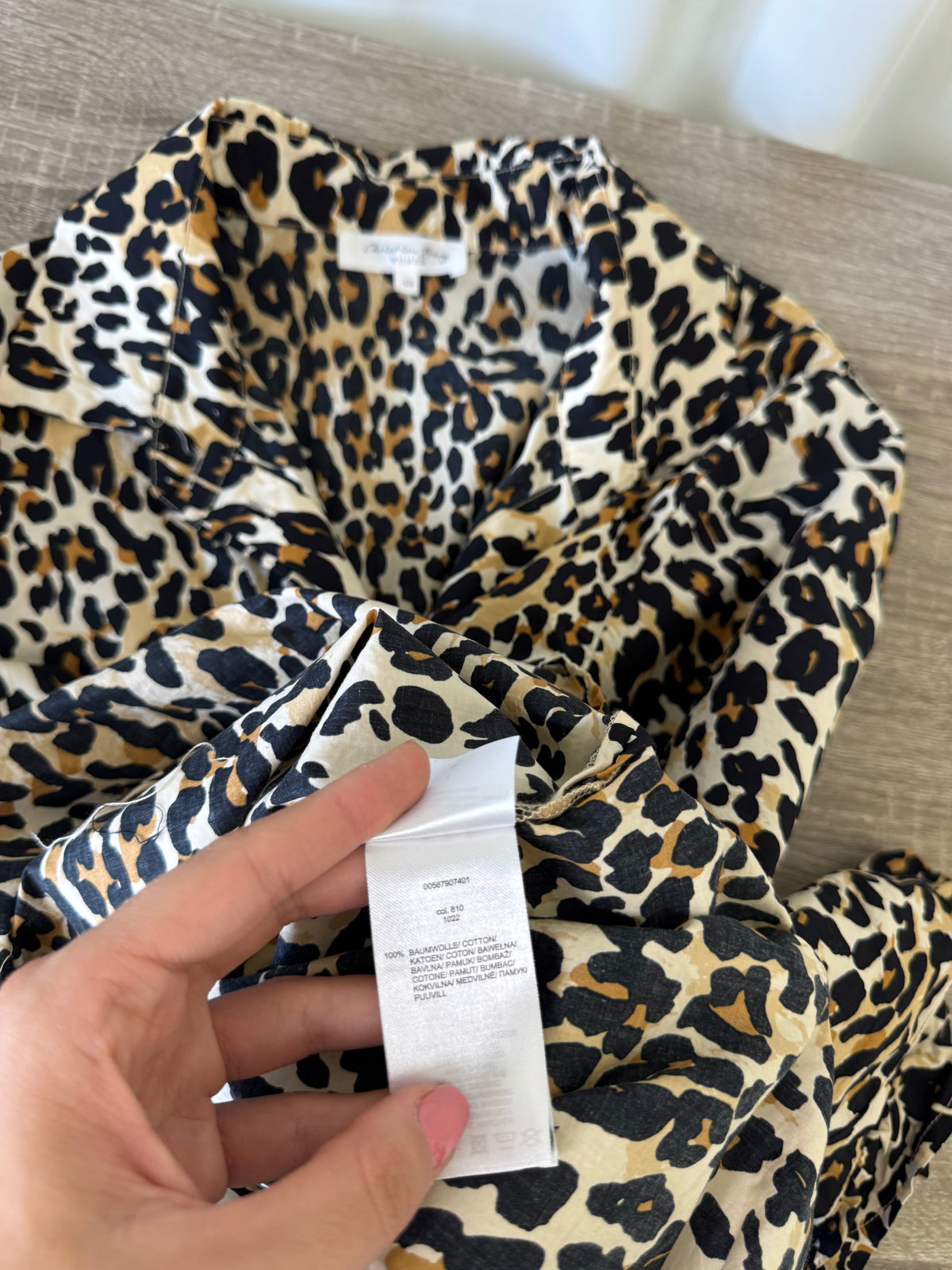 Cămașă Christian Berg din 100% bumbac cu print superb, croi lejer ( mărimea L/XL)