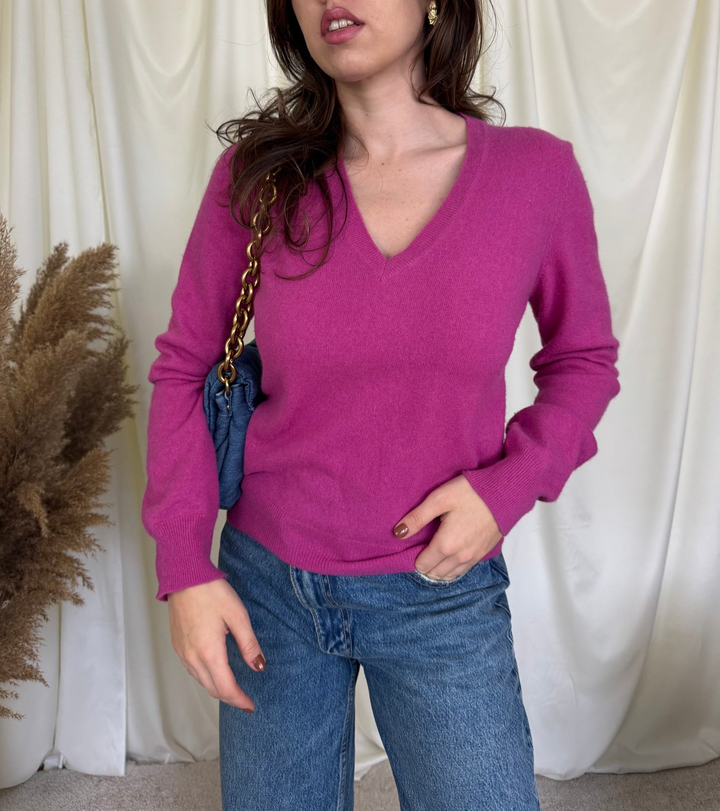 Pulover Benetton din Lana si angora( mărimea M)