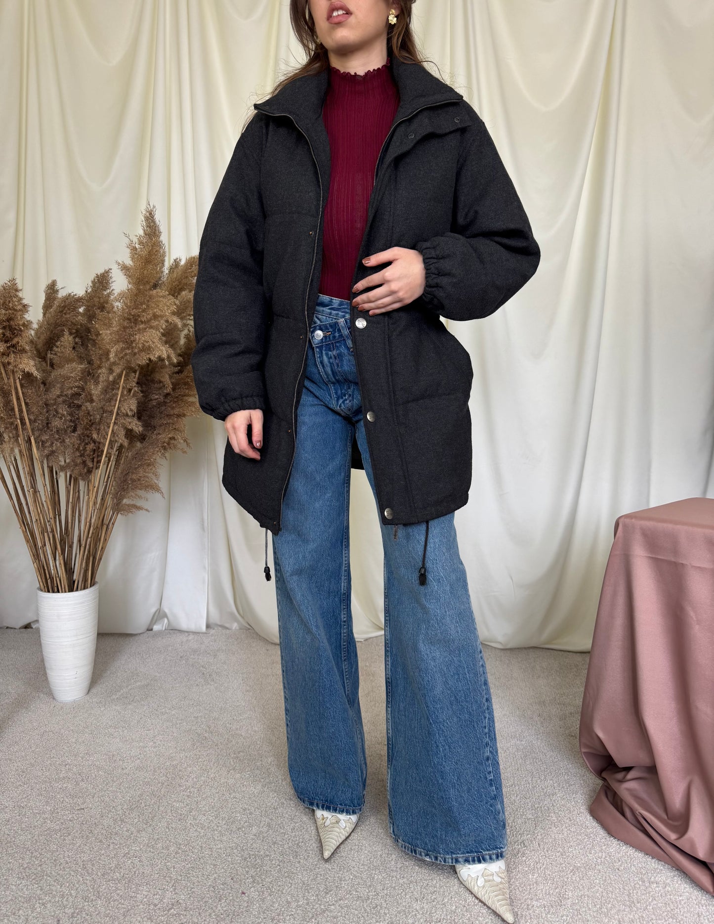 Geaca BURBERRY din lana cu puf