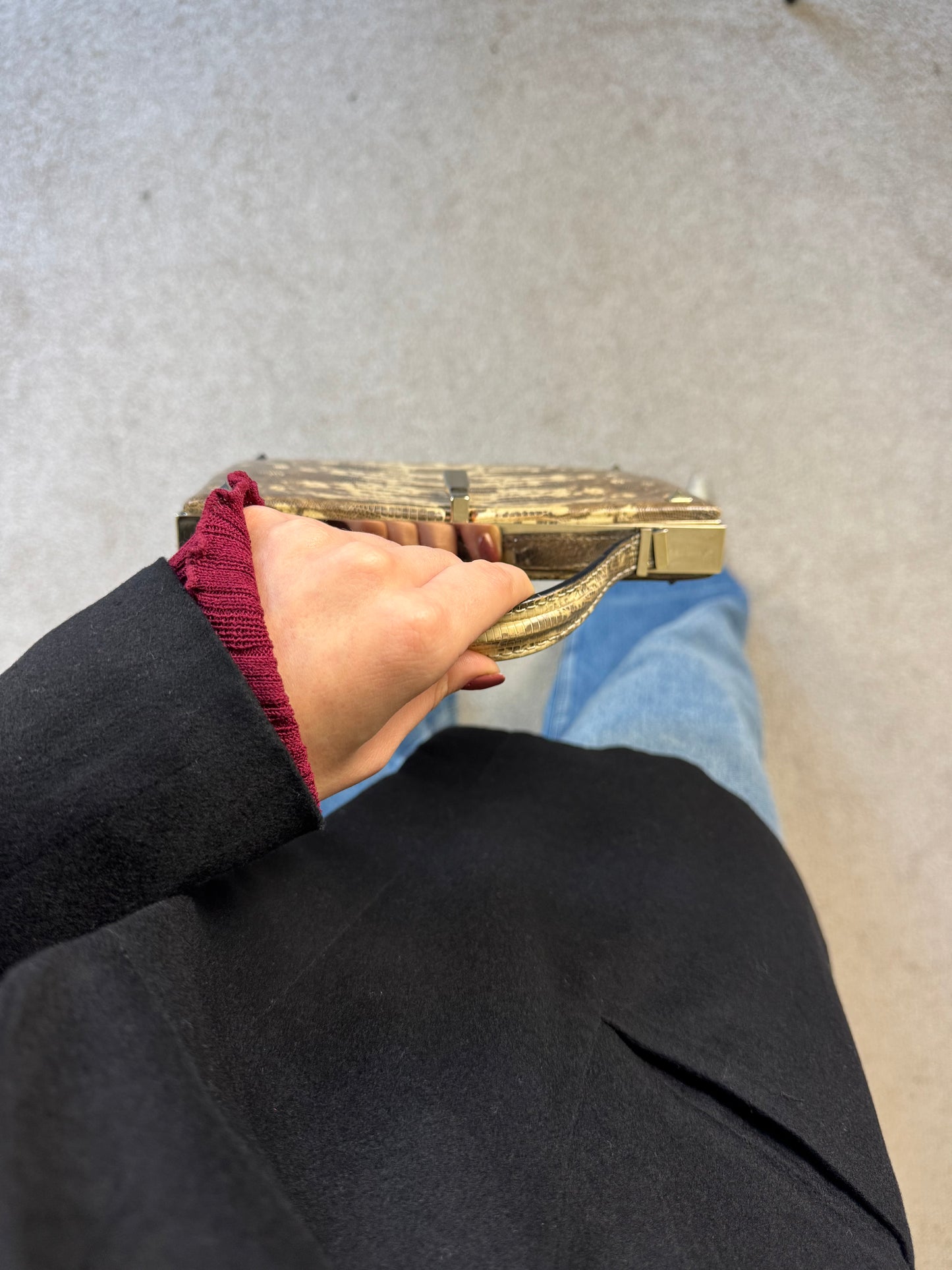 Sacou GIVENCHY 100% lână( mărimea S)