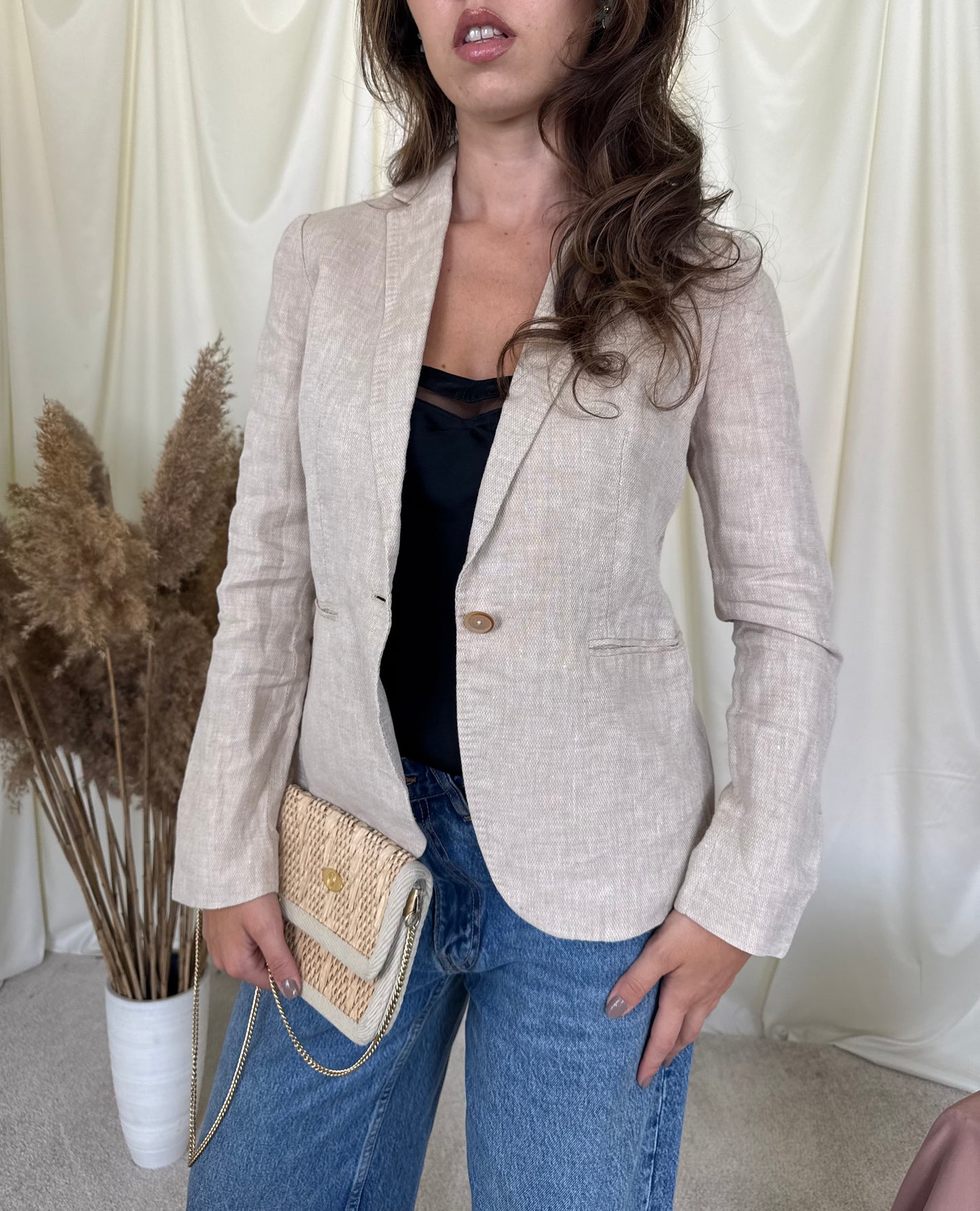 RESTOCK. Sacou Massimo Dutti din 100% in 
(Mărimea S)