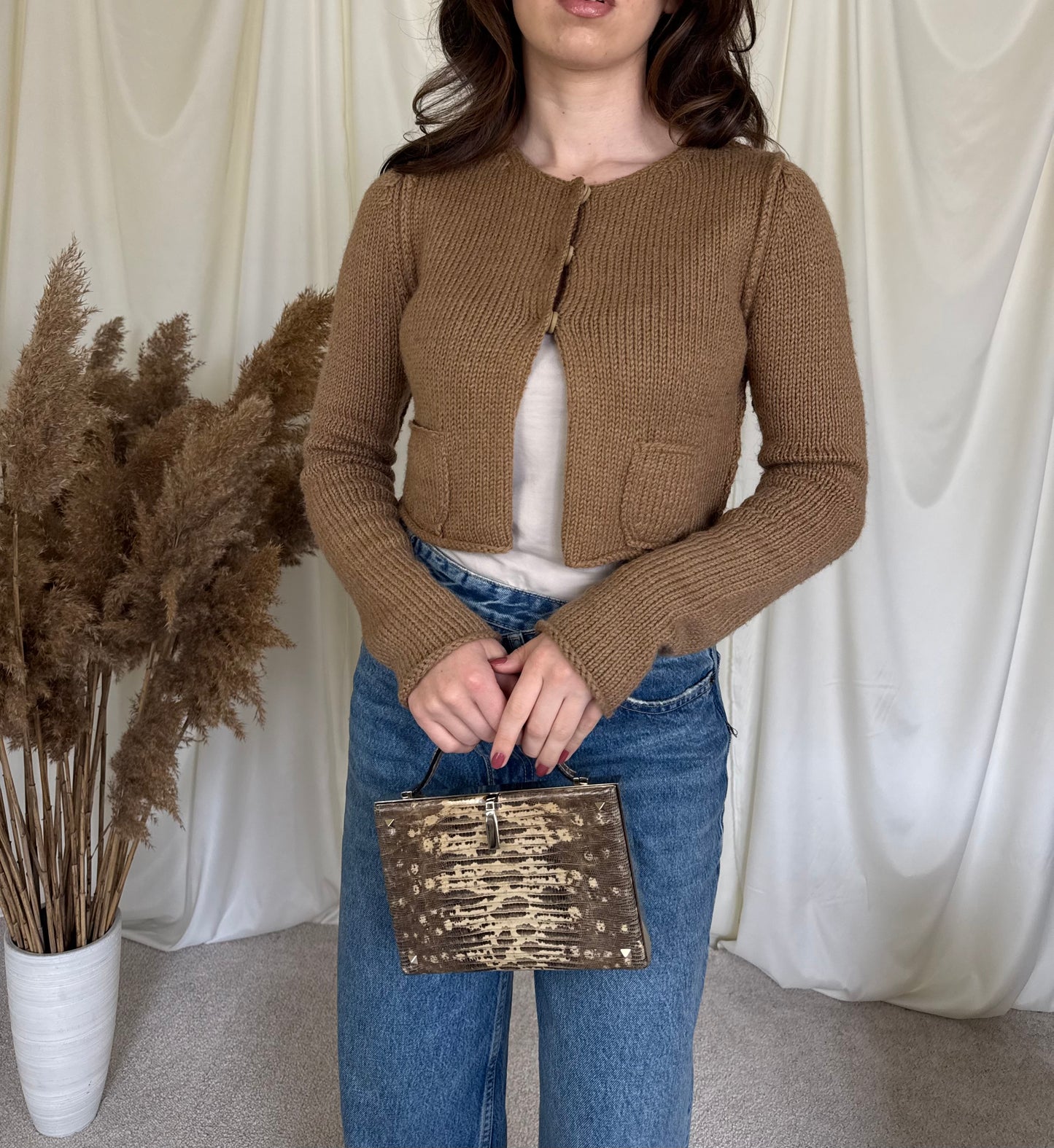 Jerse TwinSet din 50% lână și alpaca (mărimea S)