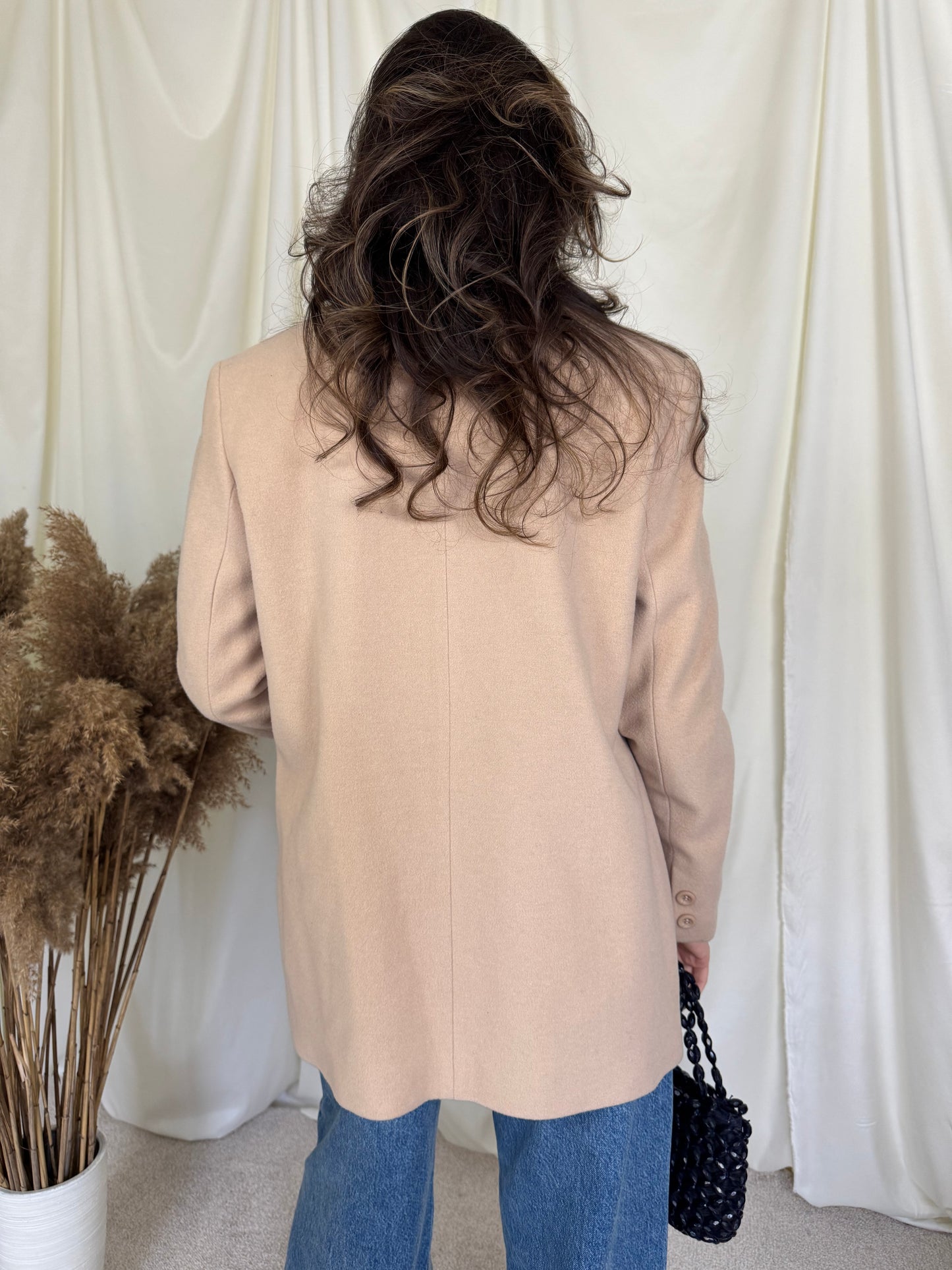 Sacou jachetă din 90% lână și casmir( mărimea M)