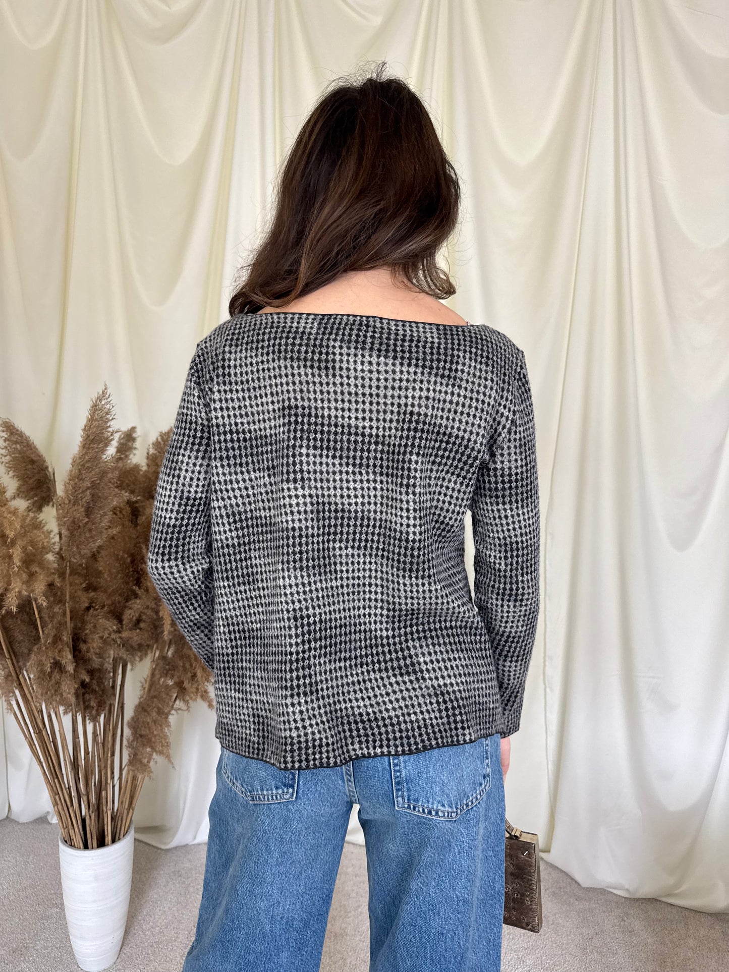 Pulover EmporioArmani din 100% lâna (Mărimea M)