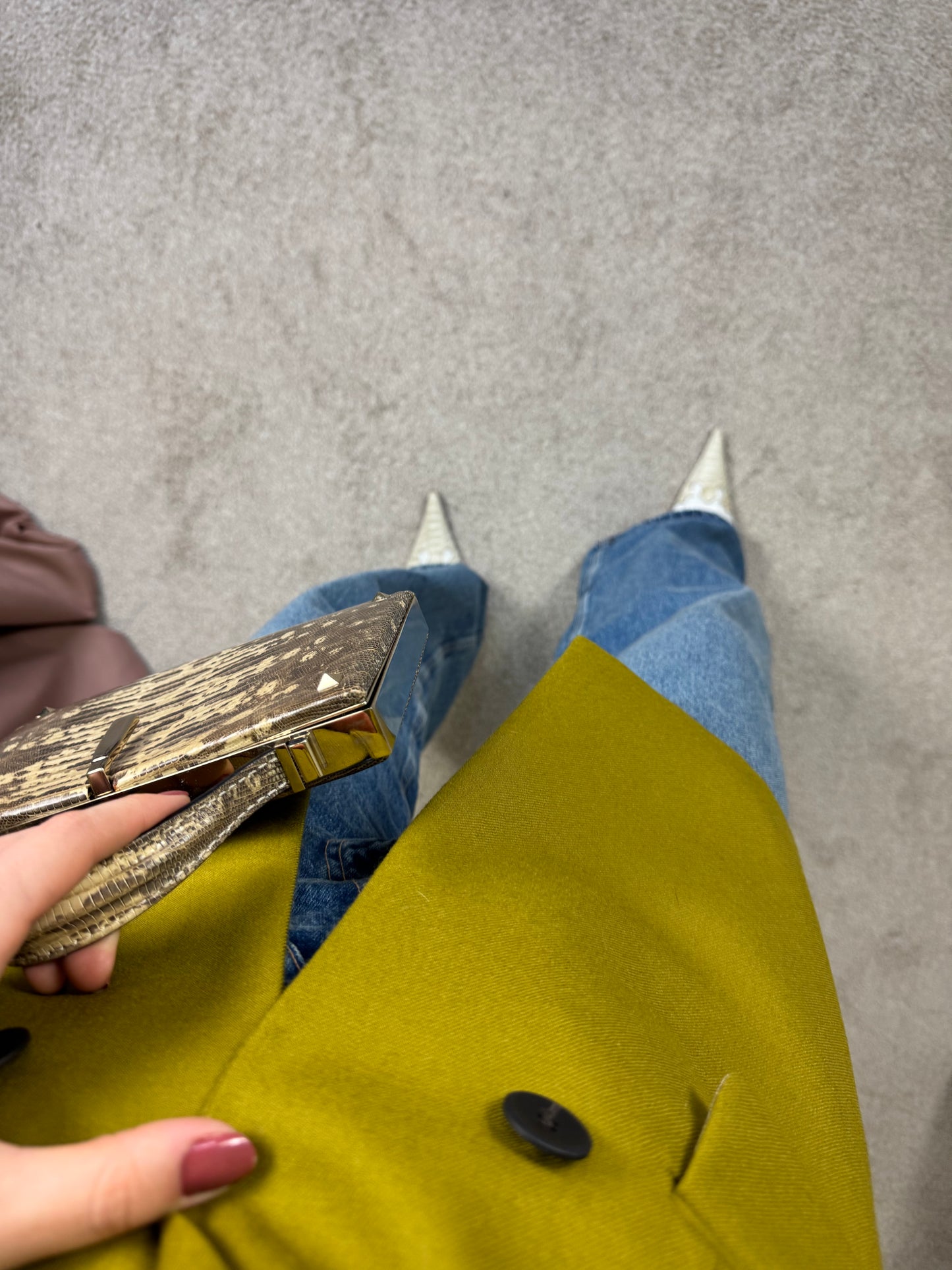 Sacou Massimo din stofă fină 100% lână, mărimea 34/XS