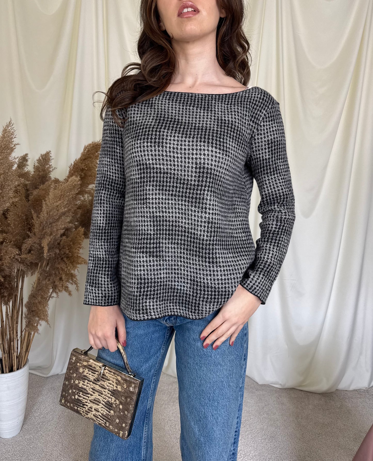 Pulover EmporioArmani din 100% lâna (Mărimea M)
