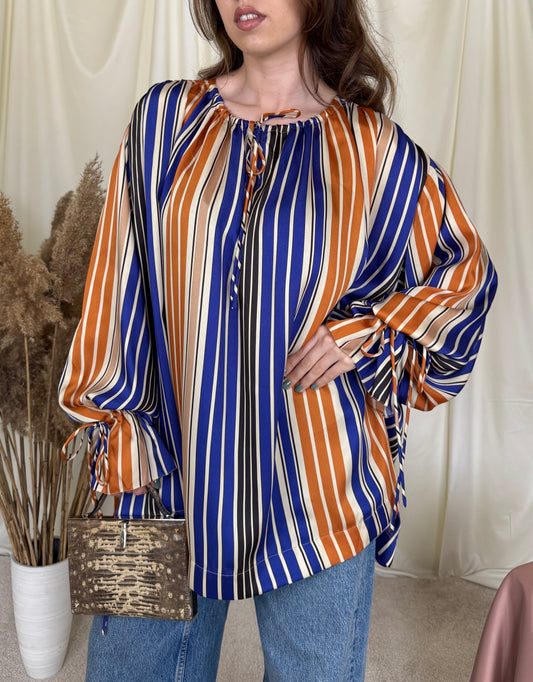 Bluza premium MULBERRY cu print 
(Mărimea M-XL)
