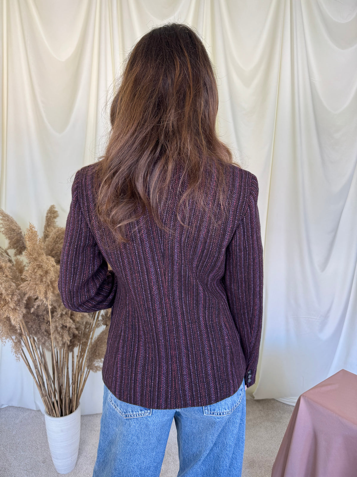 Sacou tip jachetă  MAX MARA din stofa de 97% lână ( mărimea S/M)