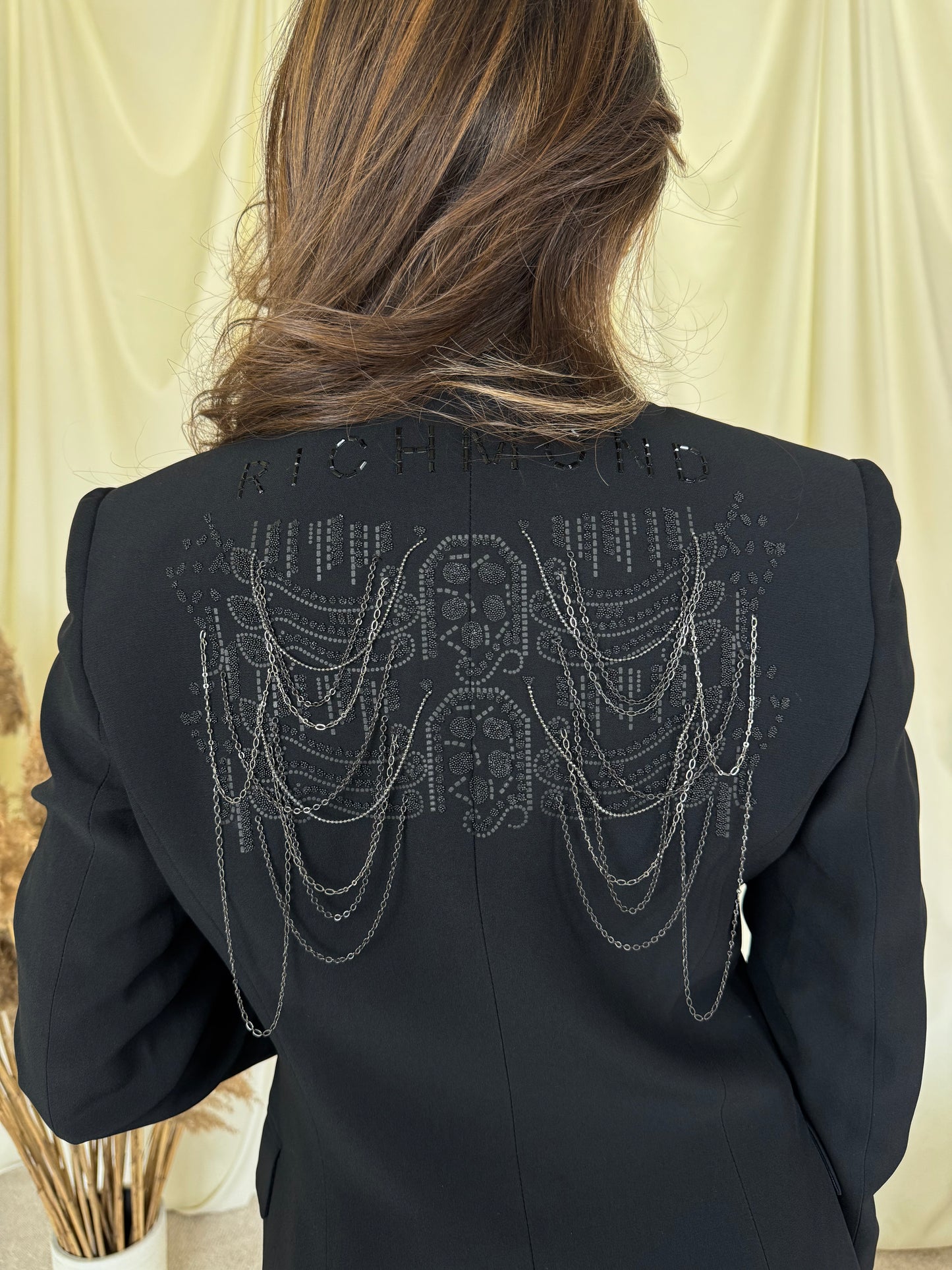 Sacou luxury Richmond cu detalii metalice 
(Mărimea S)