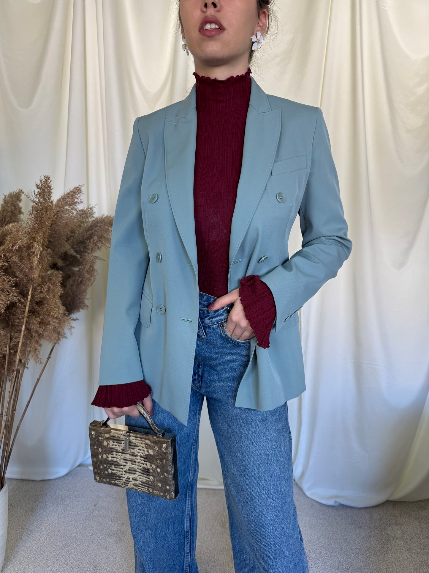 Sacou premium MAX MARA din lână( mărimea xs)