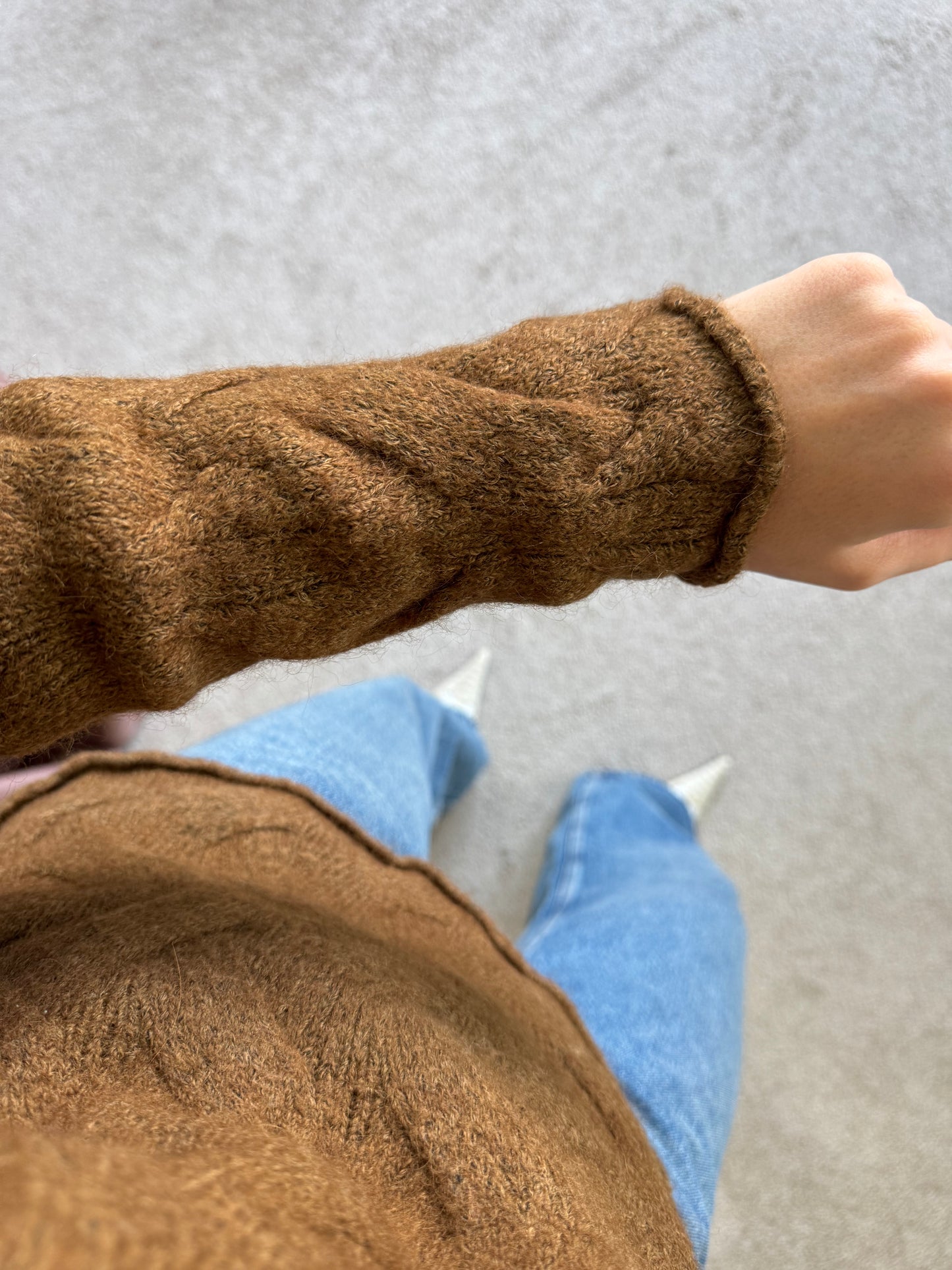 Pulover Stefanel din 52% ( lână și alpaca) ( S)