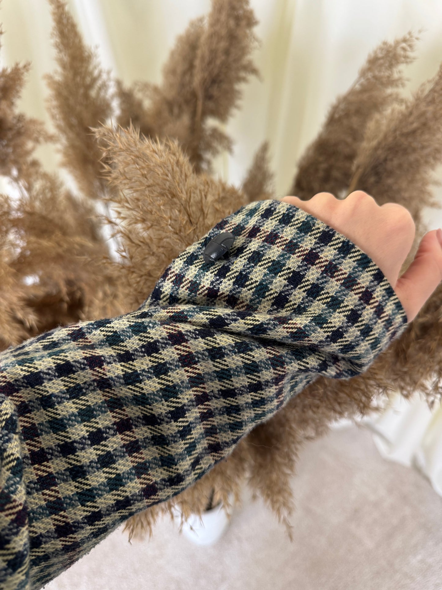 Sacou vintage cu detalii din catifea ( mărimea M)