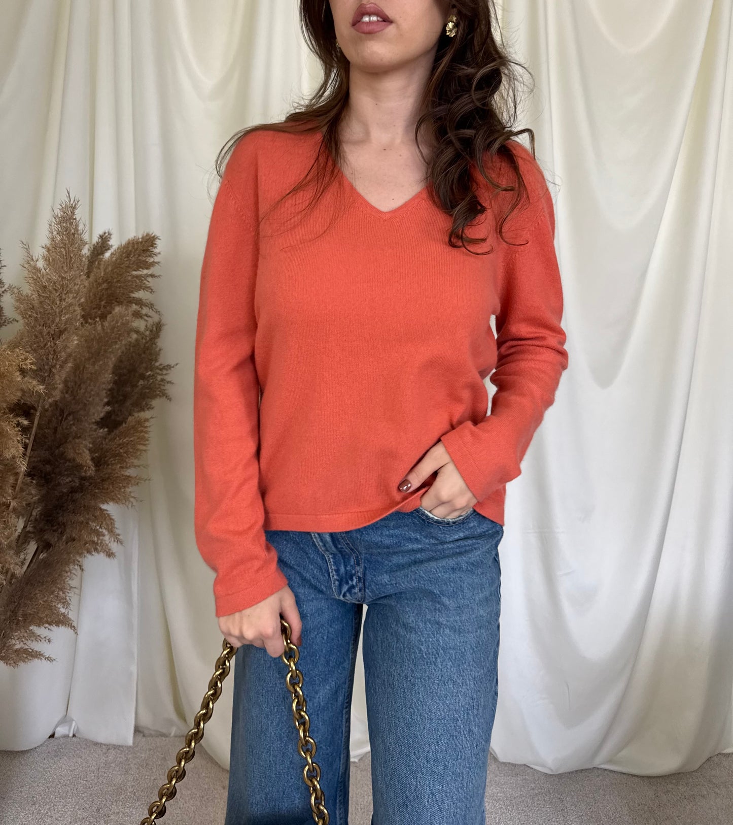 Pulover din 100% casmir( mărimea L)