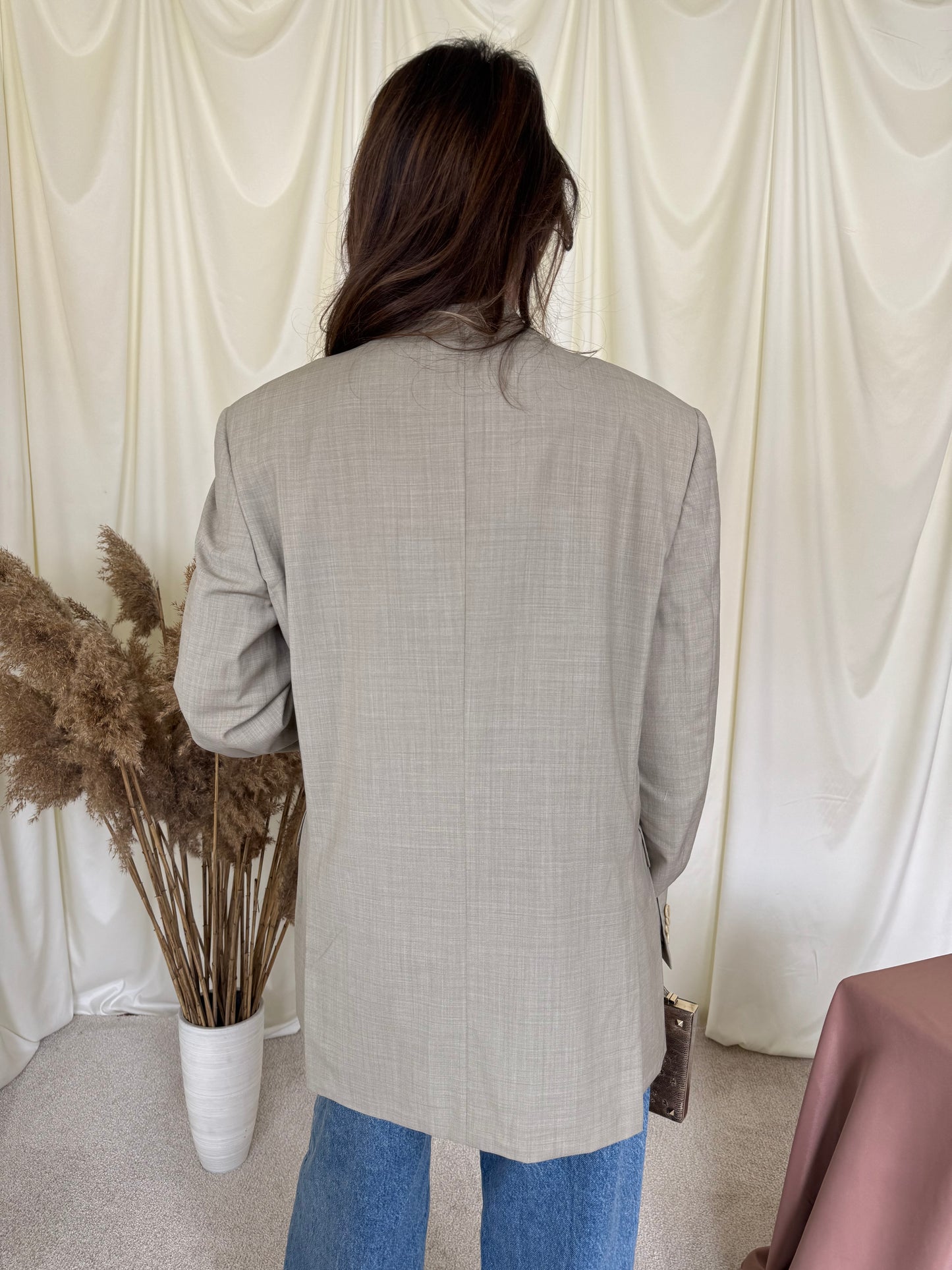 Sacou luxury PAL ZILERI din 100% lână fină, primăvară-vară 
(Mărimea L)