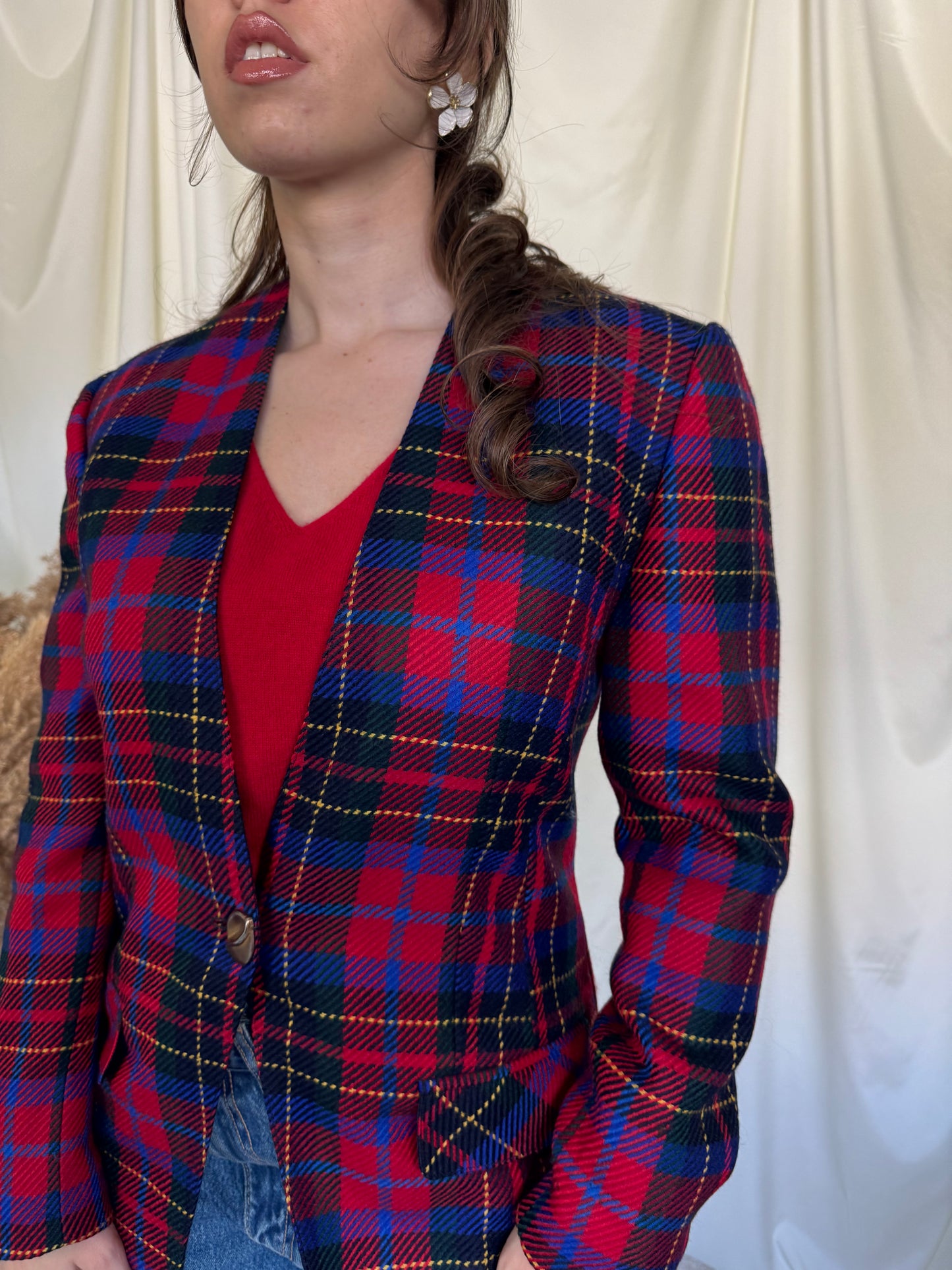 Sacou superb din stofă de lână ( mărimea S)