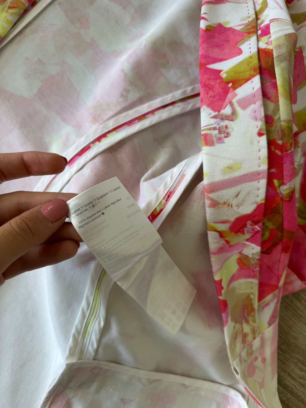 Sacou-jacheta premium Escada din 100% bumbac cu print superb ( mărimea M/L)