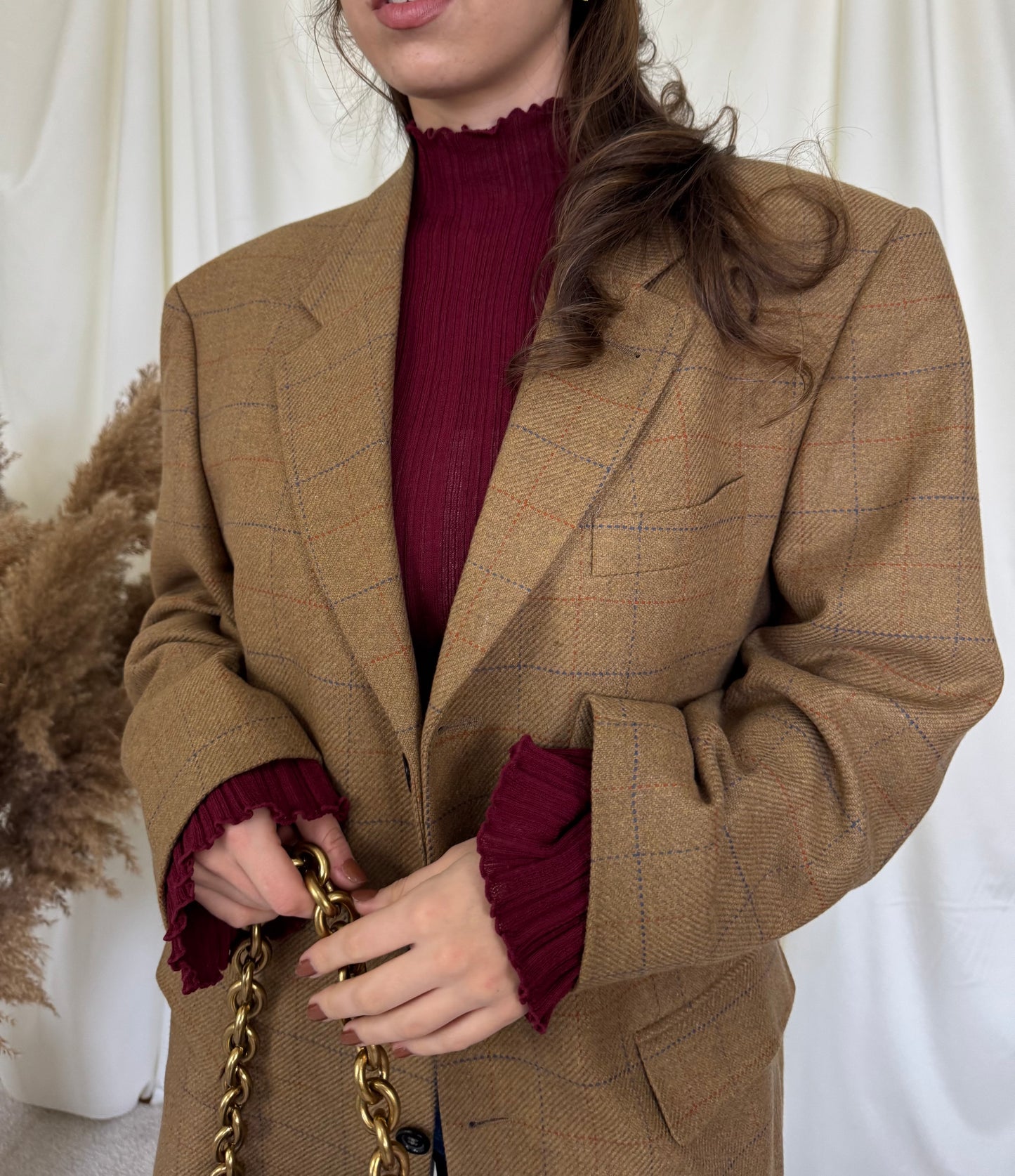 Sacou GuyLaroche Paris din lana și cașmir, mărimea XL