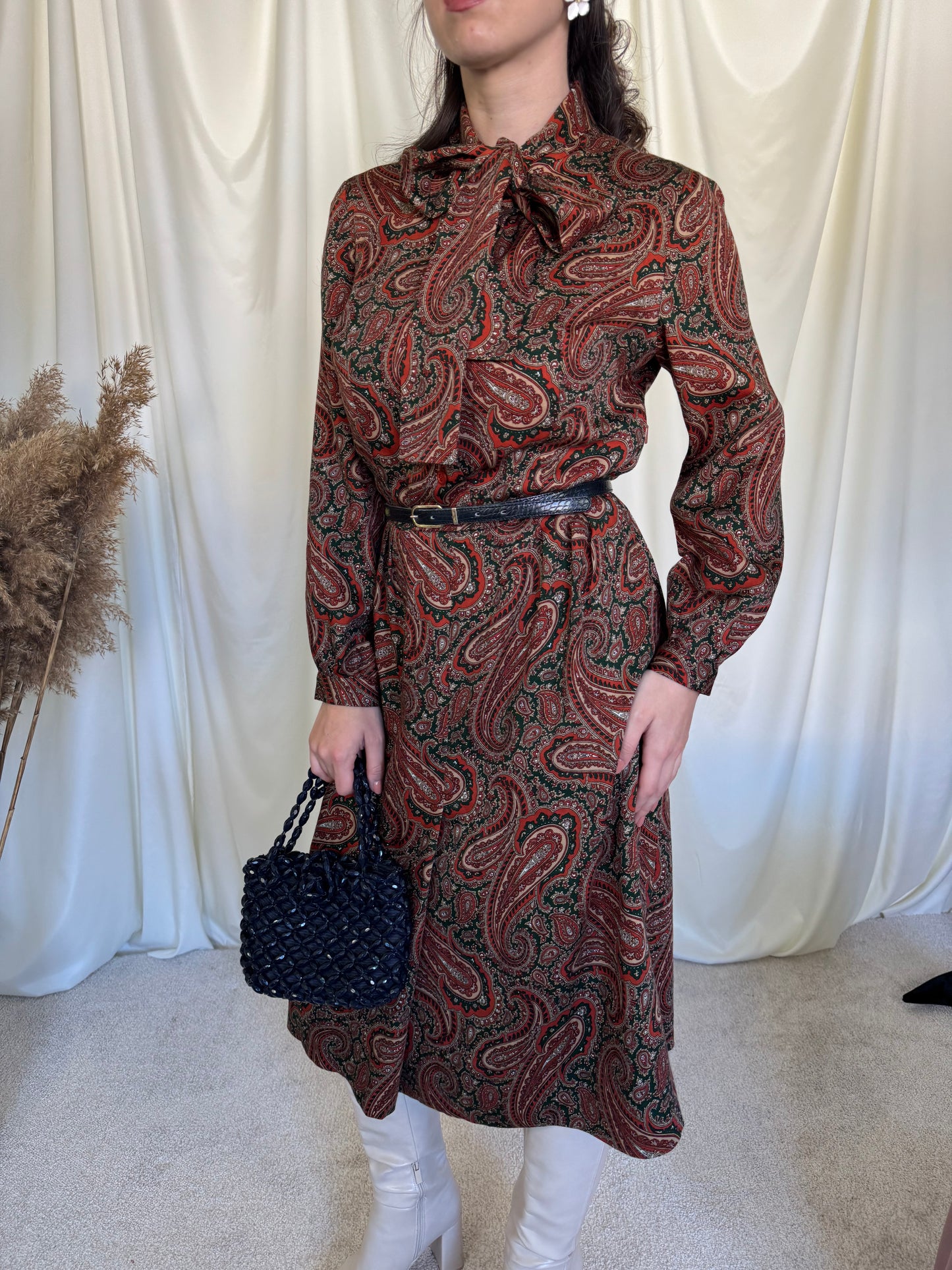 Rochie vintage superba anii 80