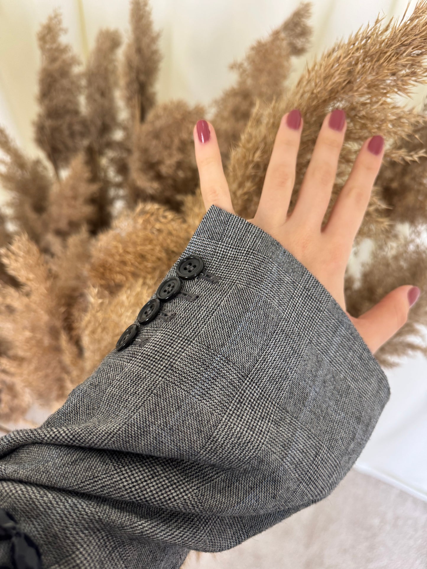 Sacou premium BURBERRY DIN LANA( mărimea L)