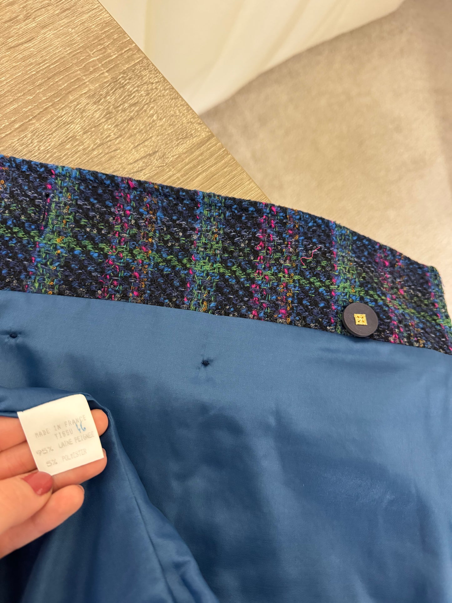 Sacou vintage din Tweed superb, mărimea L/XL