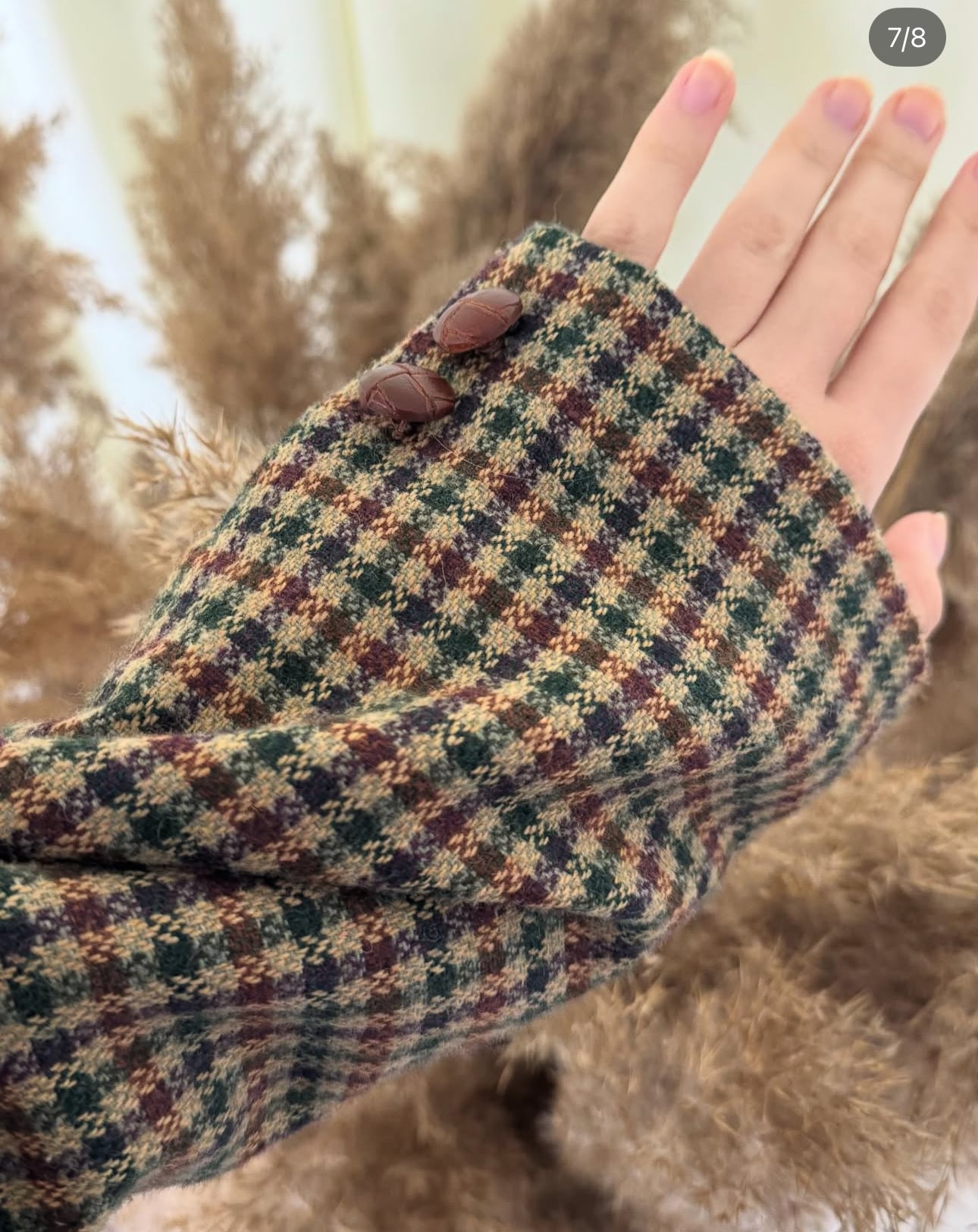 Sacou vintage din stofă de lână ( mărimea M)