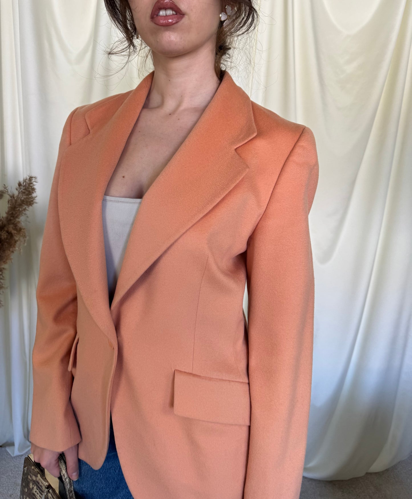 Sacou vintage GIANFRANCO FERRE premium din lână și cașmir