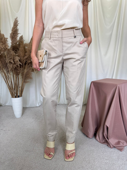 Pantalon premium Rafaello Rossi din bumbac și elastan cu talie medie ( mărimea M/L)