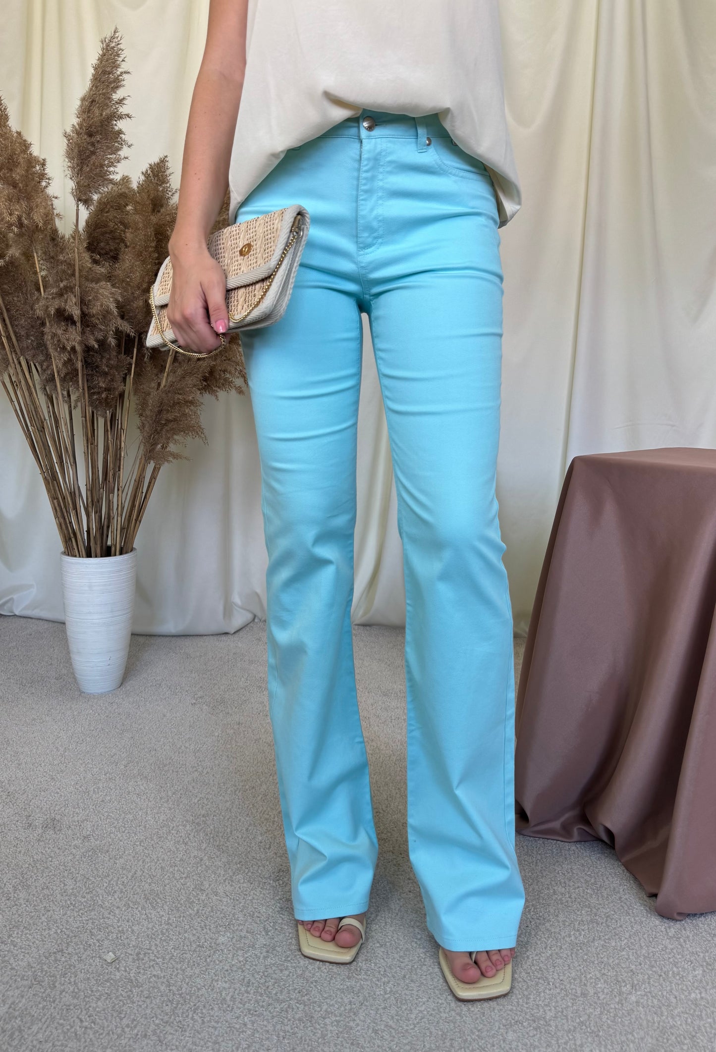Blug luxury ESCADA din bumbac, talie medie( mărime XS/S)