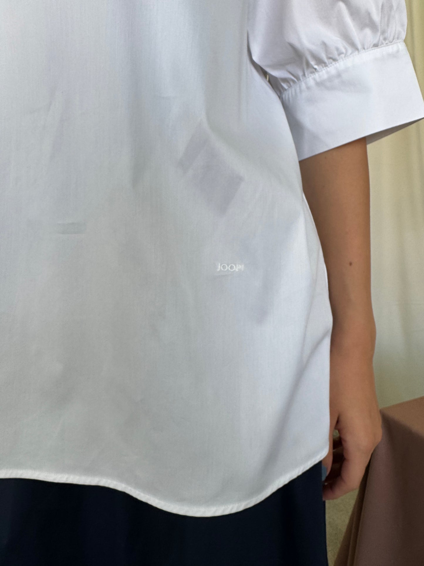 Cămașă Joop din 100% bumbac, cu fermoar metalic, produs nou ( mărimea L/ L-XL)