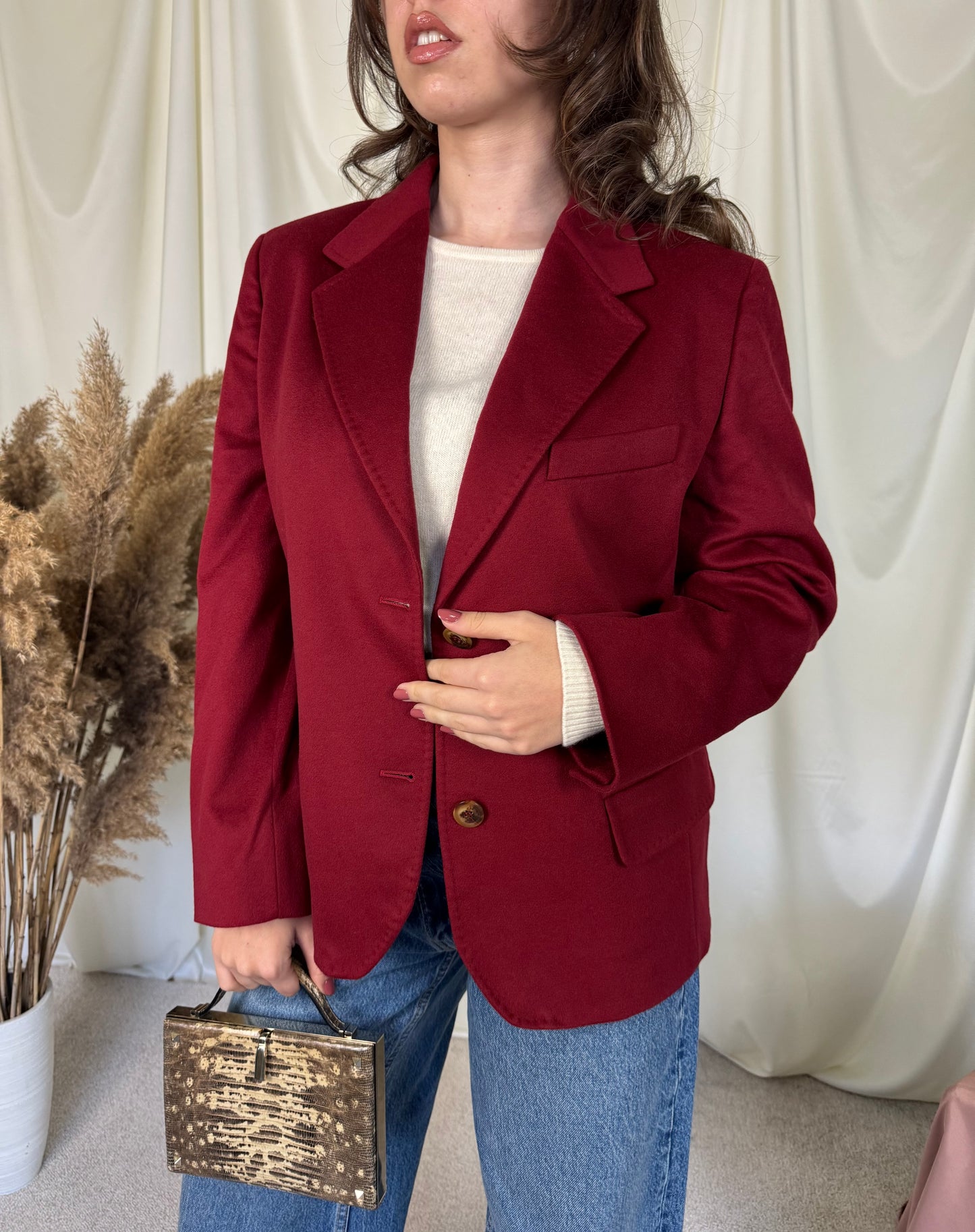 Sacou premium Max Mara mărimea M, lână extrafina