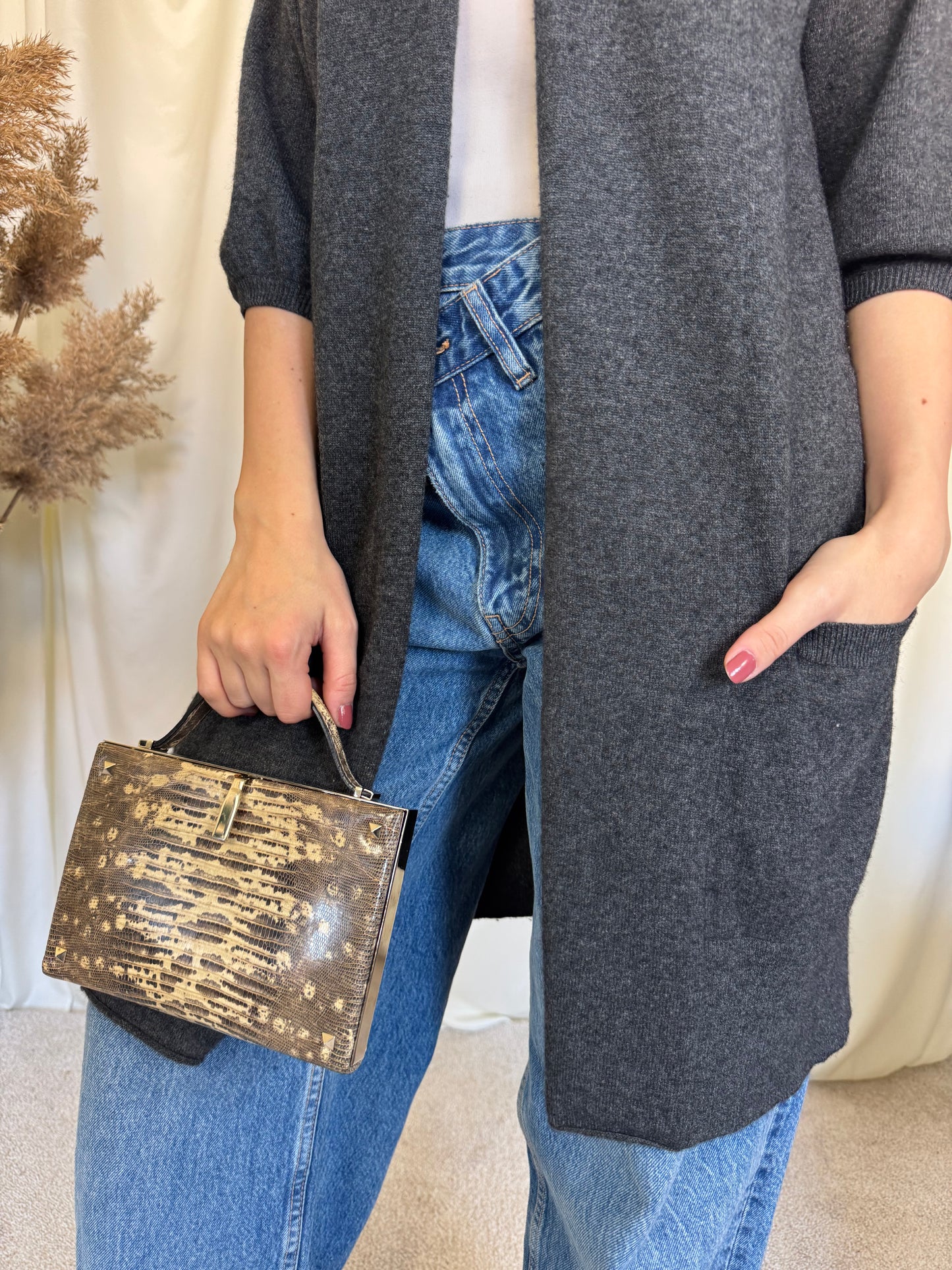 Cardigan premium de brand din 100% cașmir ( mărimea S/m)