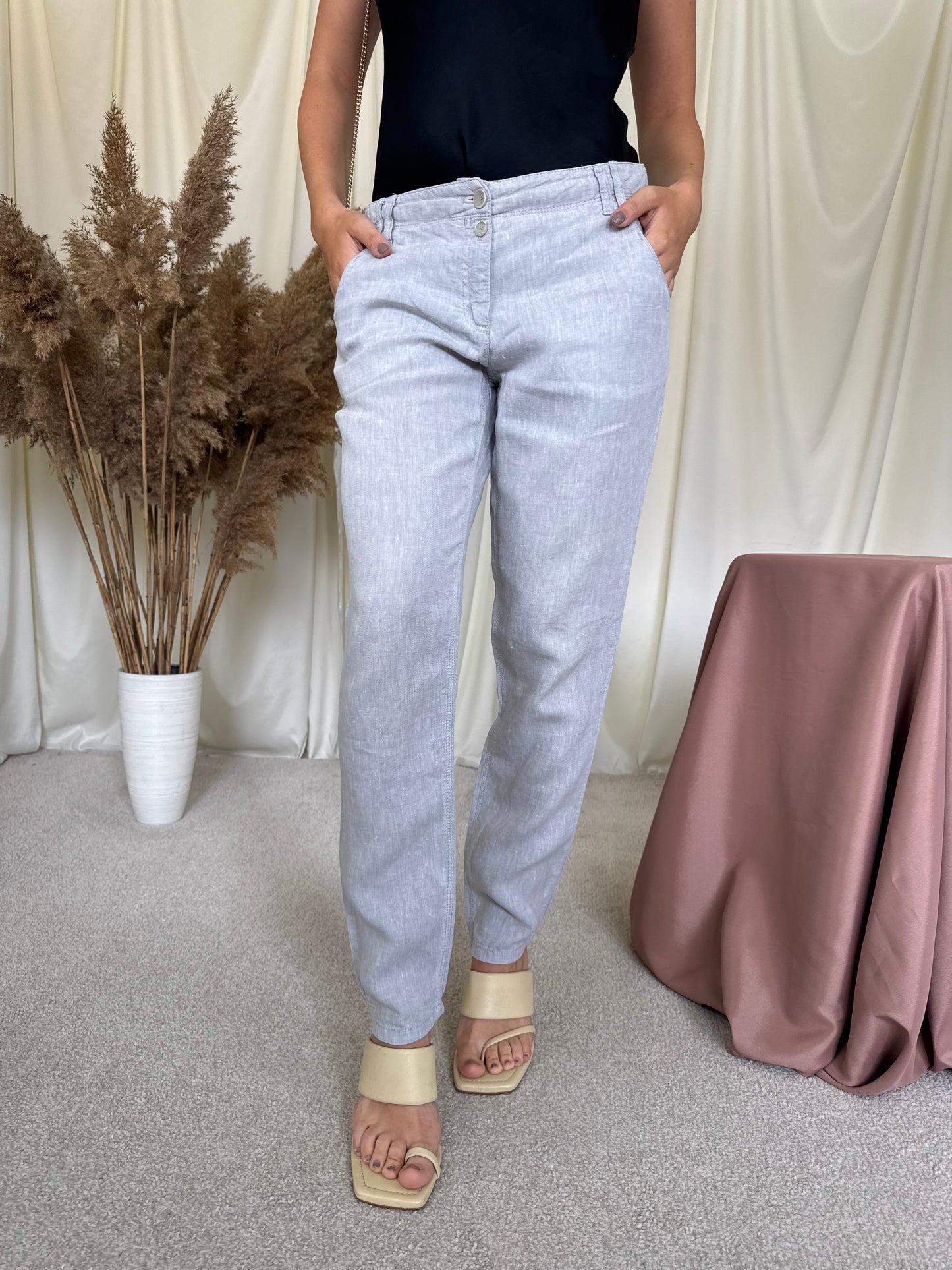 Pantalon BRAX din 100% in cu talie medie 
(Mărimea S)