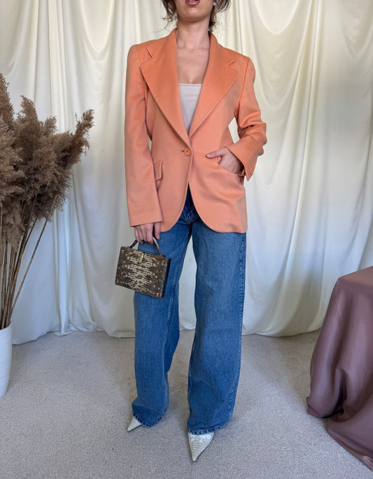 Sacou vintage GIANFRANCO FERRE premium din lână și cașmir