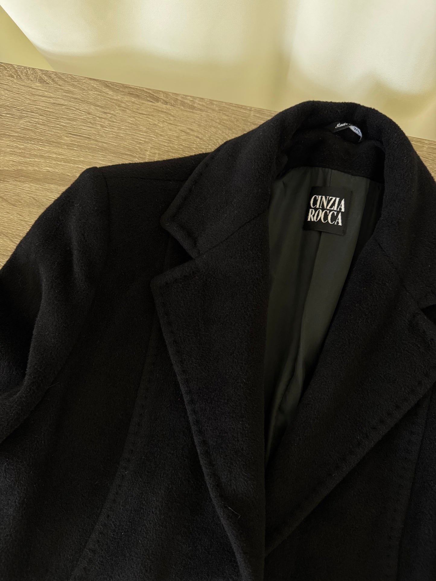 Palton luxury CINZIA ROCCA 100% lână ( M/L)