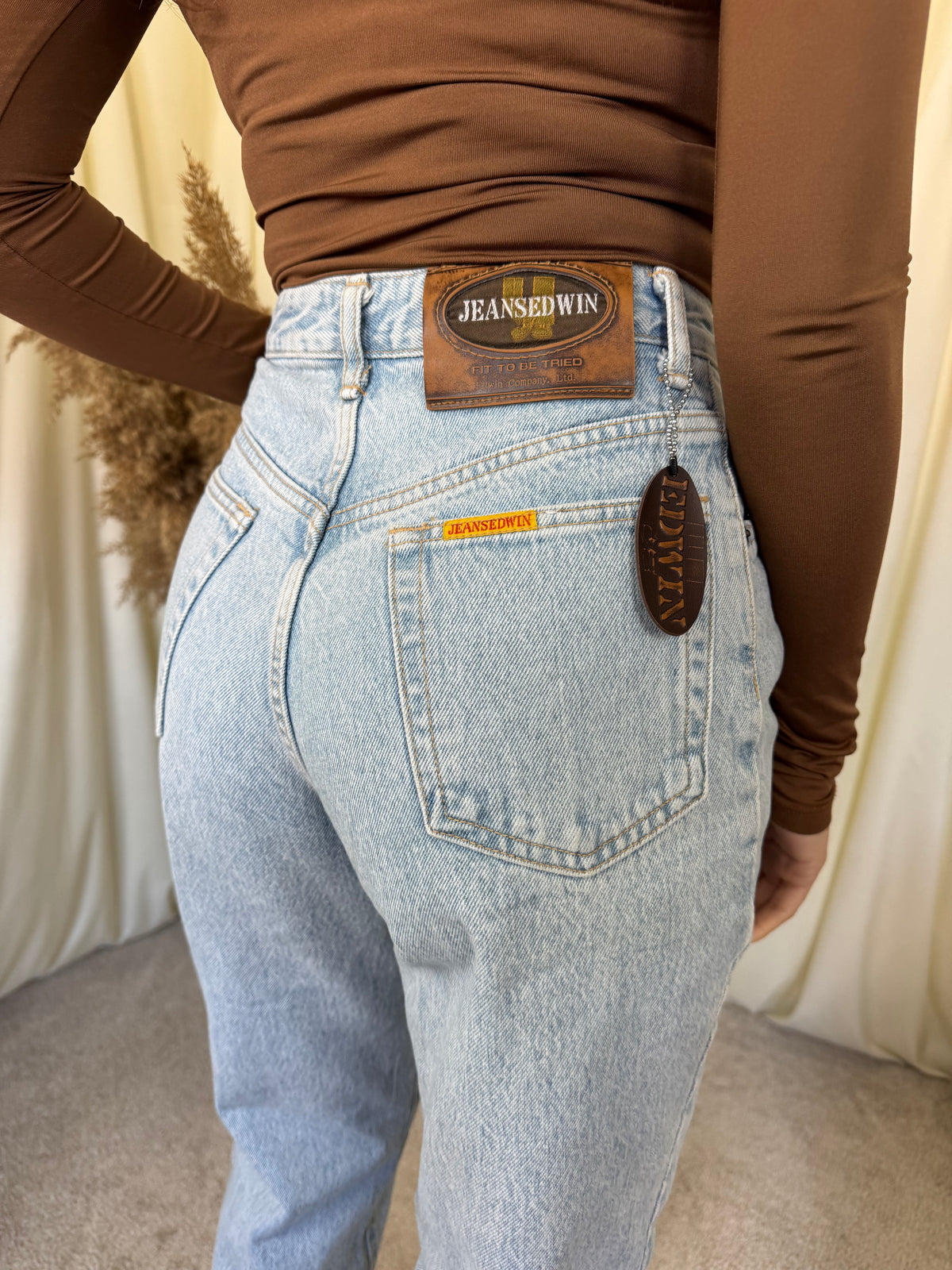 Blug vintage cu talie super înaltă din 100% bumbac ( mărimea xs/s)