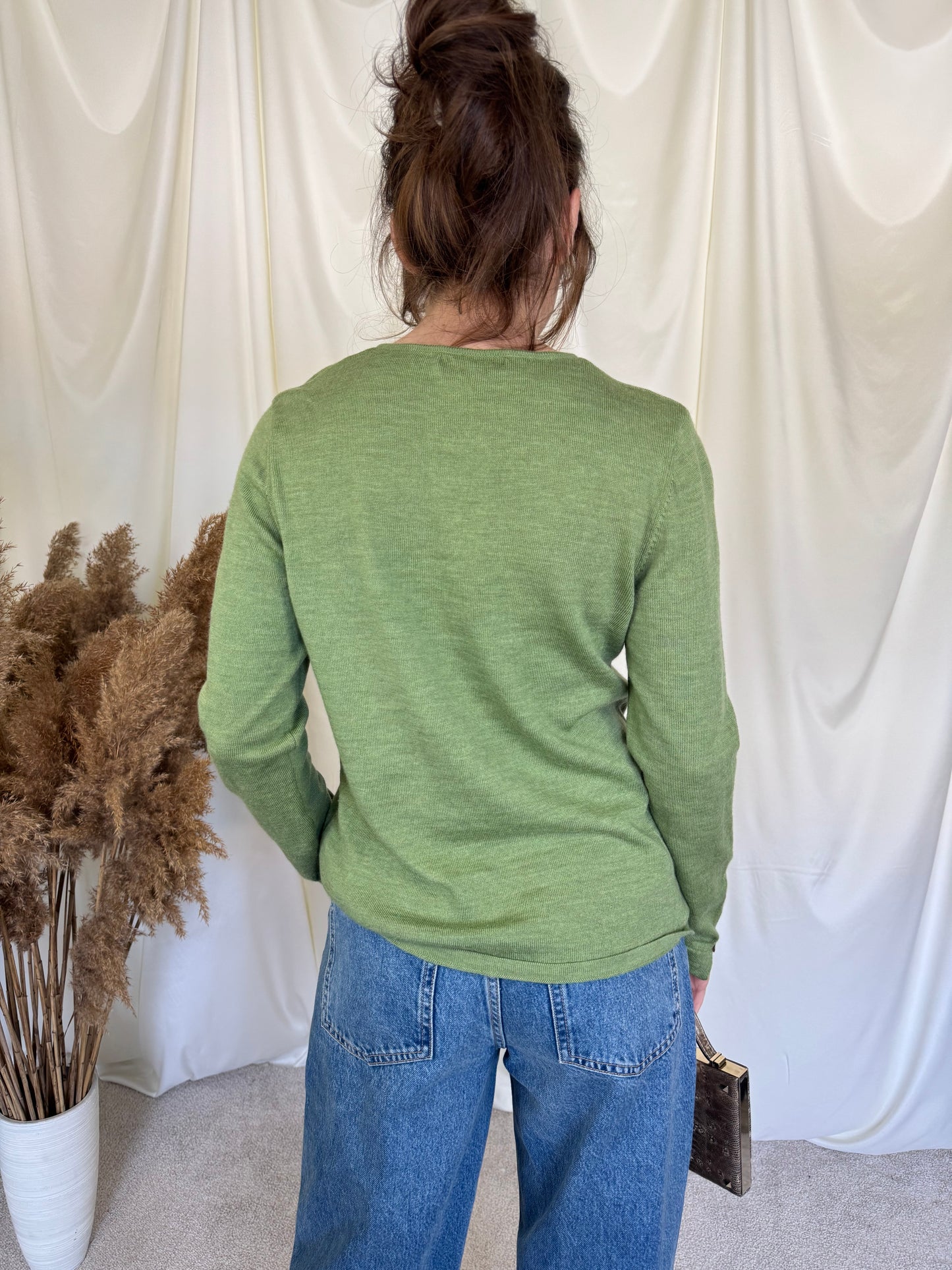 Jerse din 100% extra fin merino ( S-M)