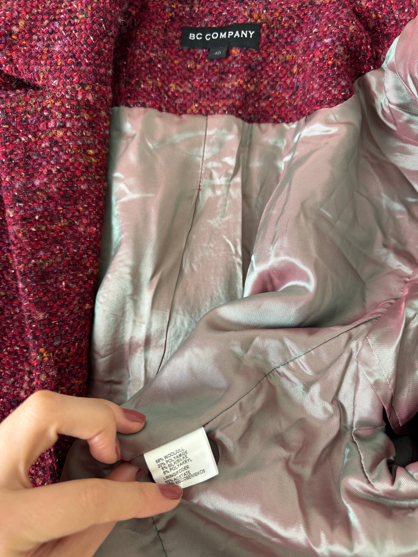 Palton 75% lână și mătase mărimea M