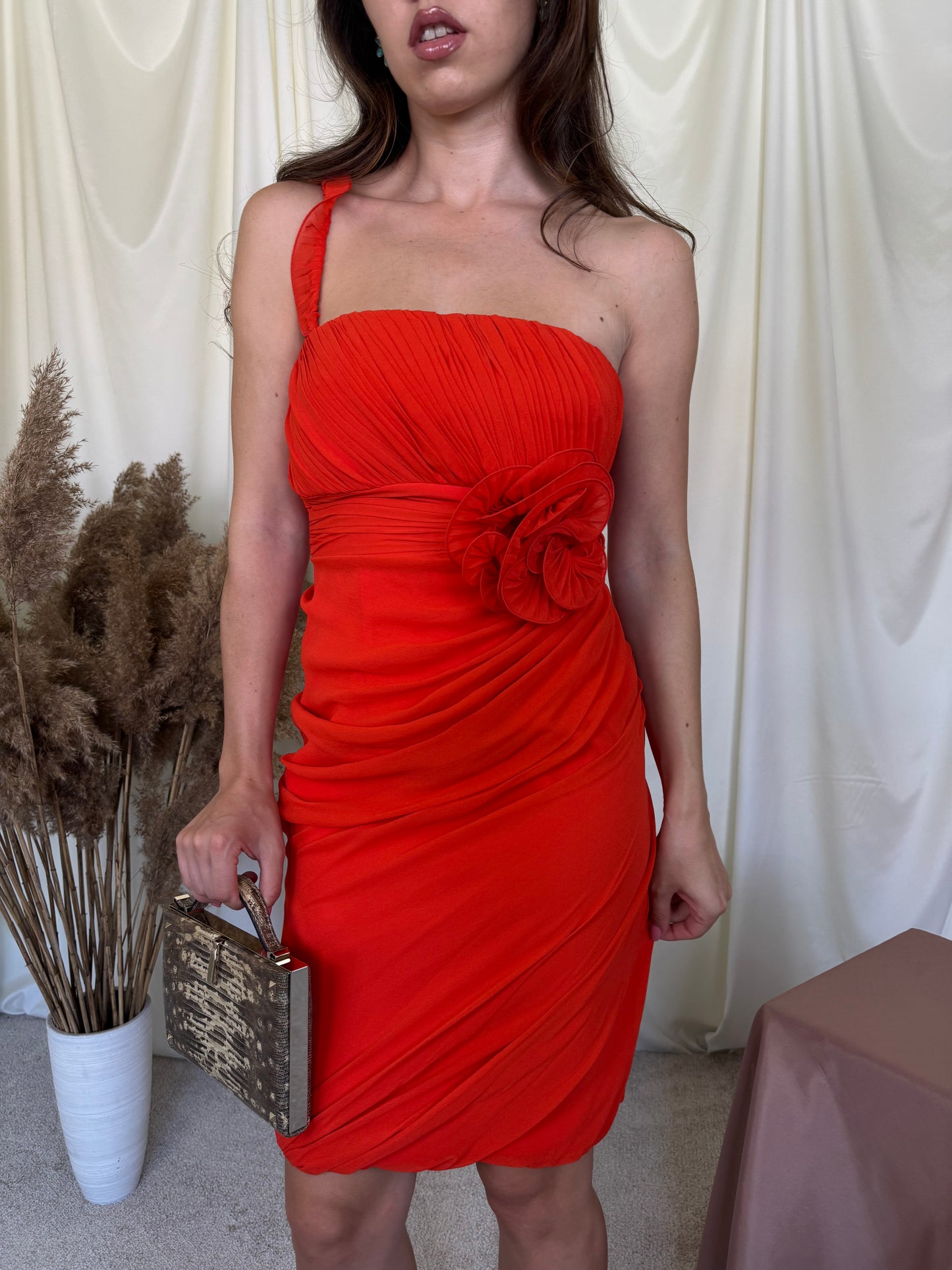 Rochie luxury Luisa Spagnoli din 100% mătase naturală, elegantă și finuță ( mărimea XS)