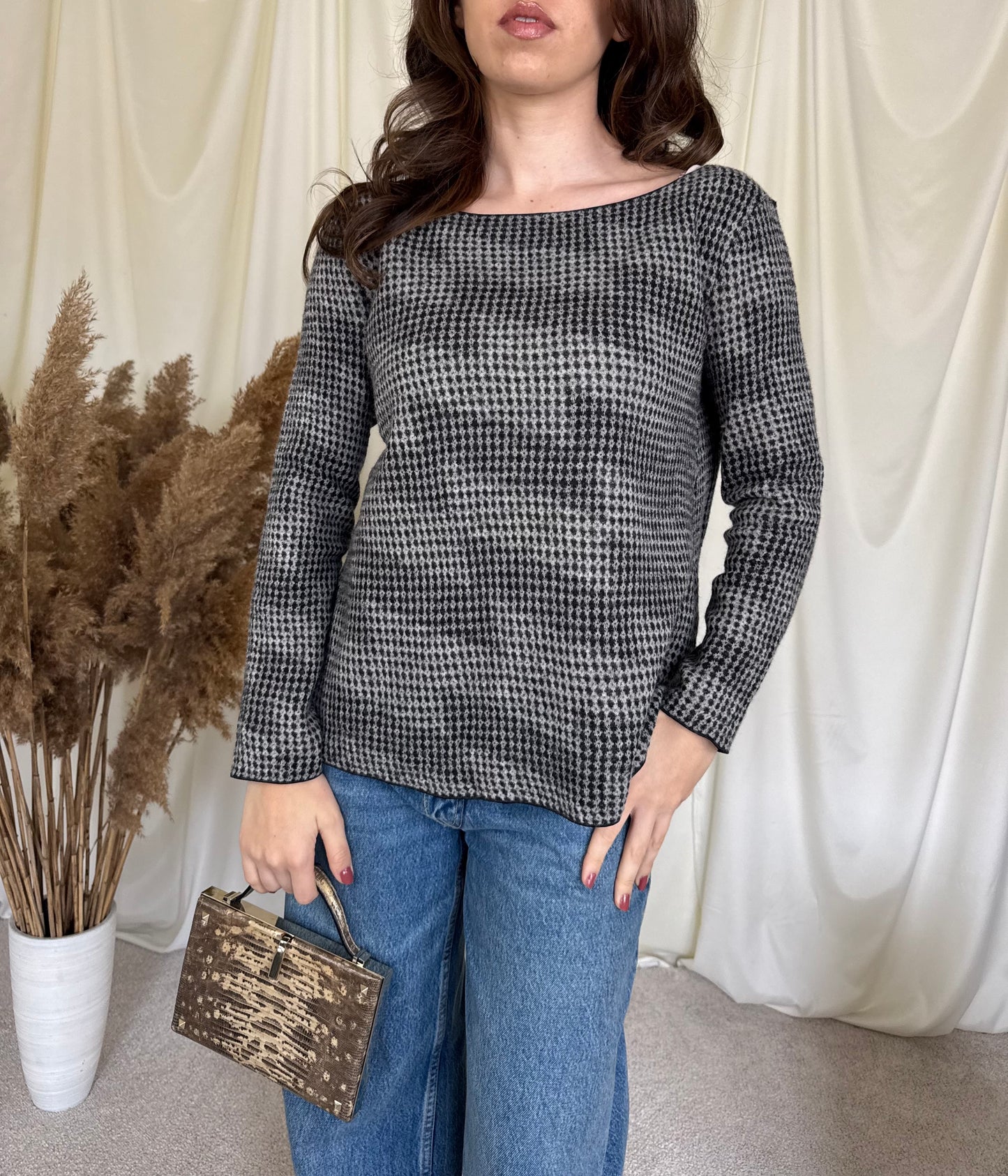 Pulover EmporioArmani din 100% lâna (Mărimea M)