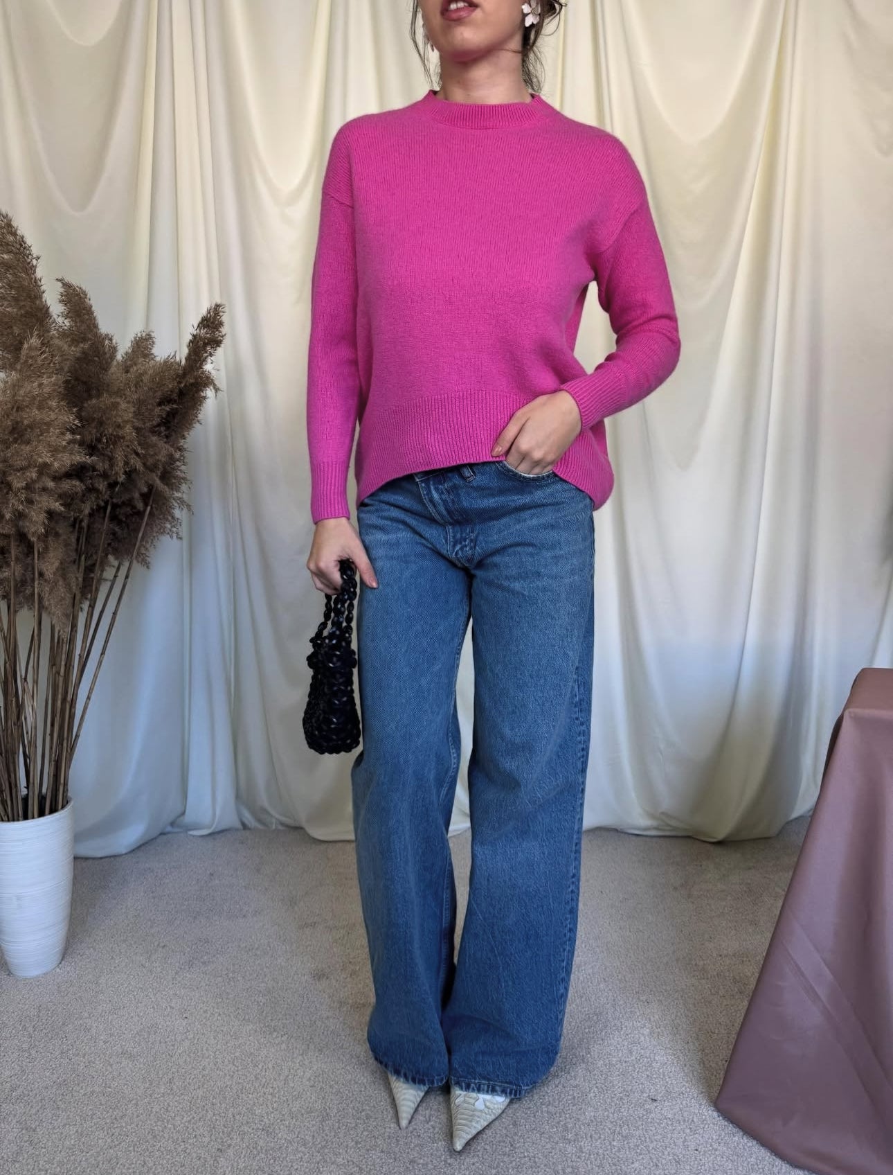 Pulover superb gros din 100% cașmir( mărimea s-m)