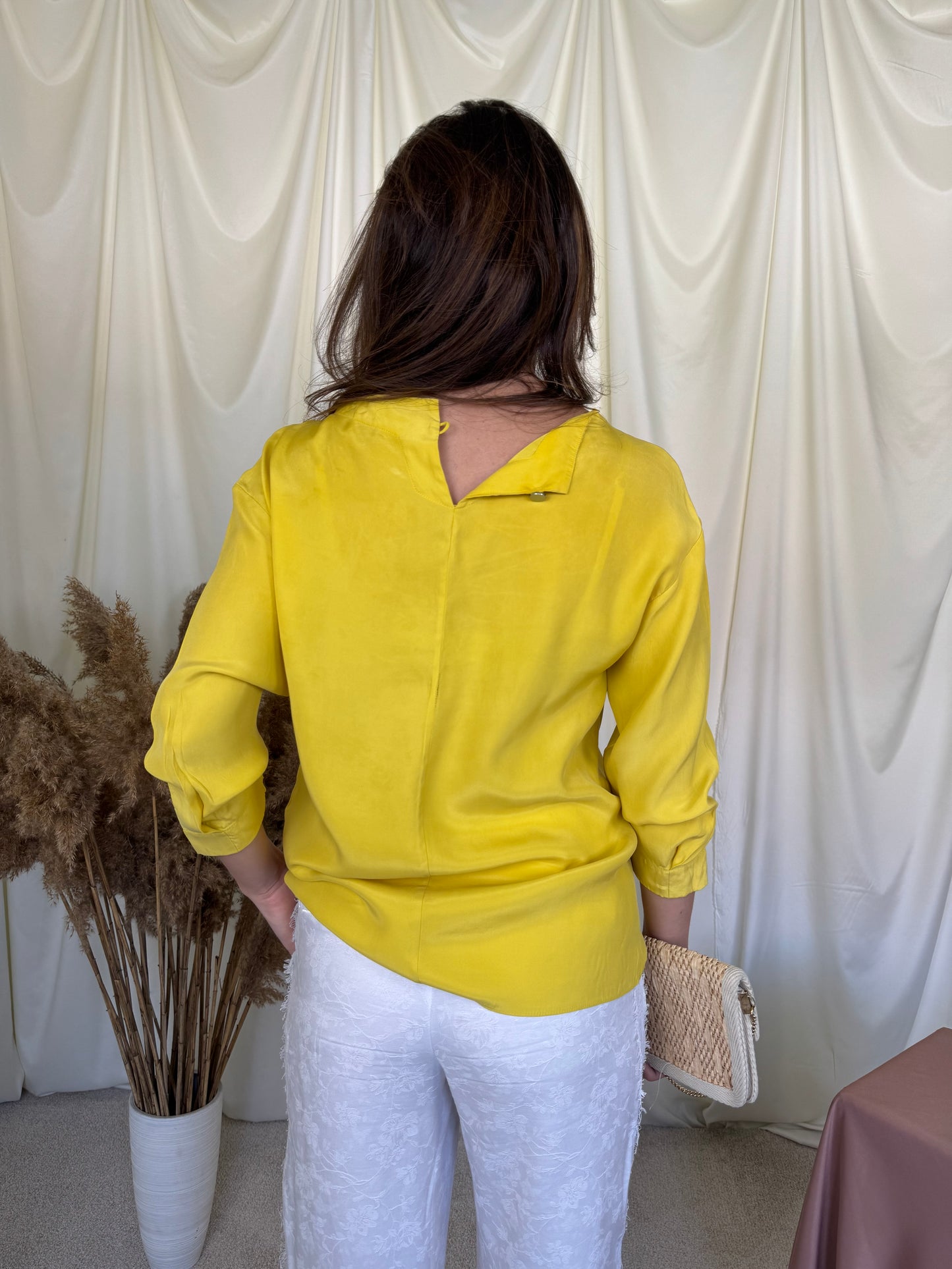 Cămașă Windsor din 100% mătase naturală ( mărimea S)