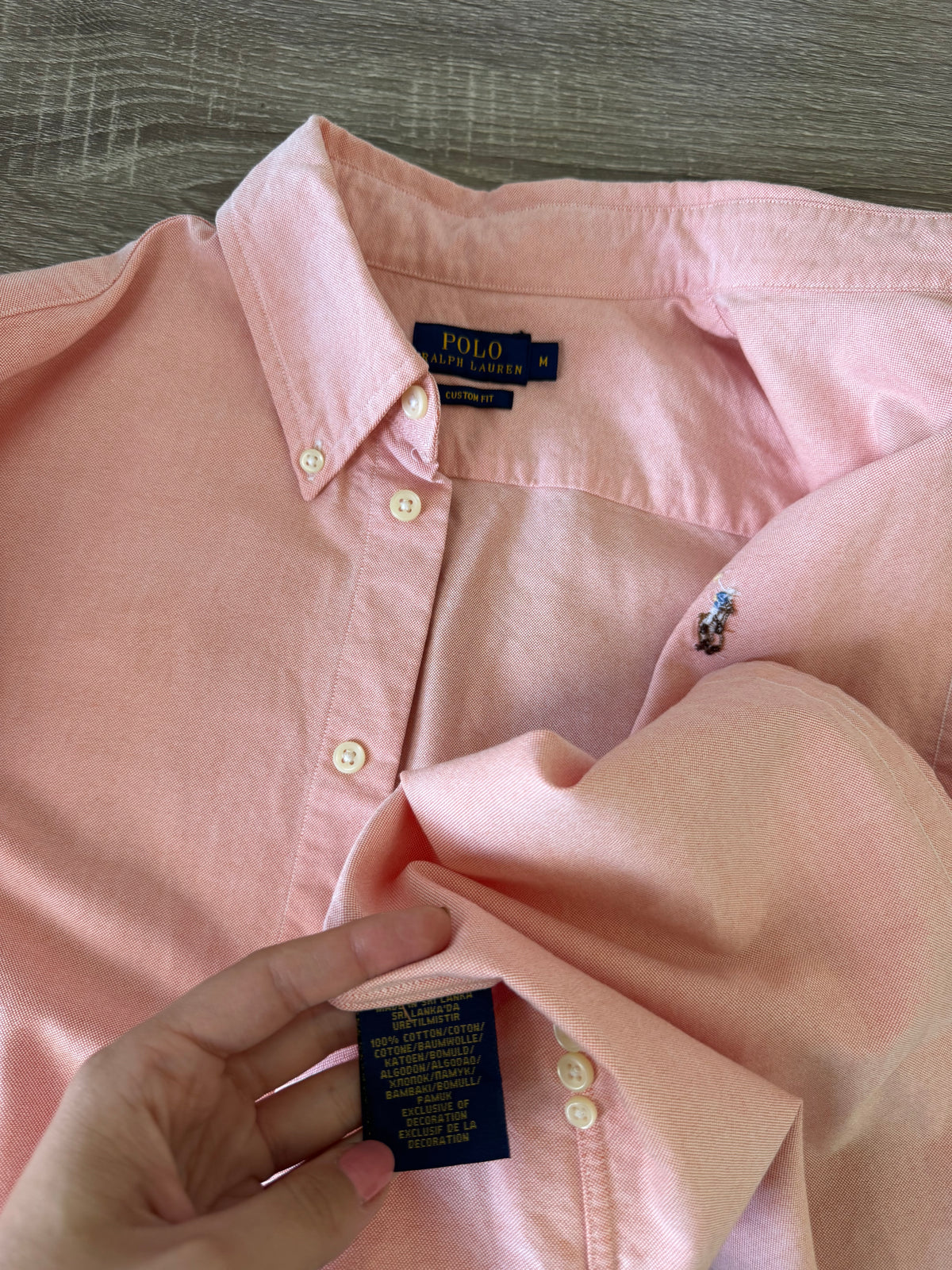 Cămașă premium POLO RALPH LAUREN din 100%  bumbac ( mărimea S/M -M)