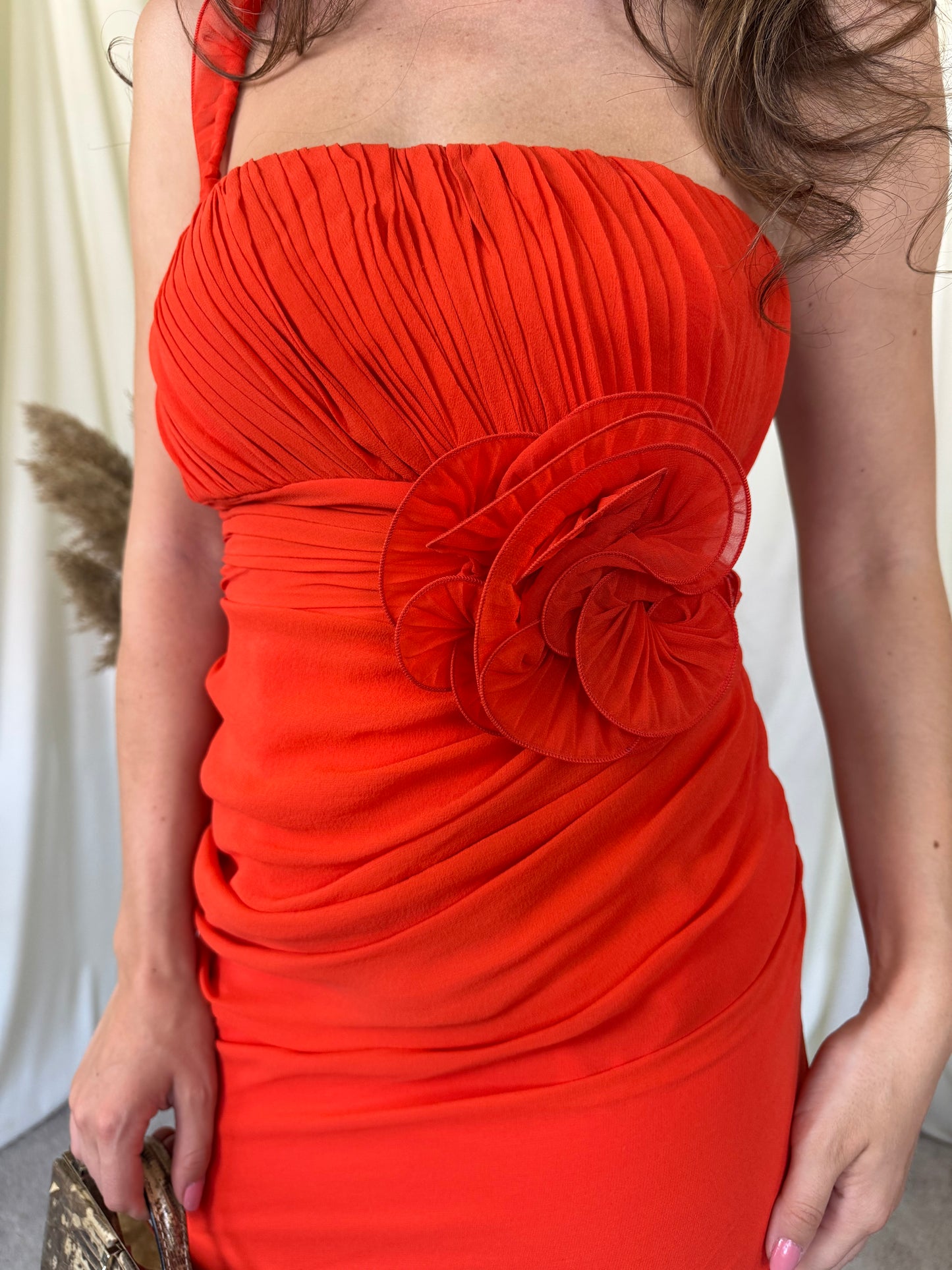 Rochie luxury Luisa Spagnoli din 100% mătase naturală, elegantă și finuță ( mărimea XS)