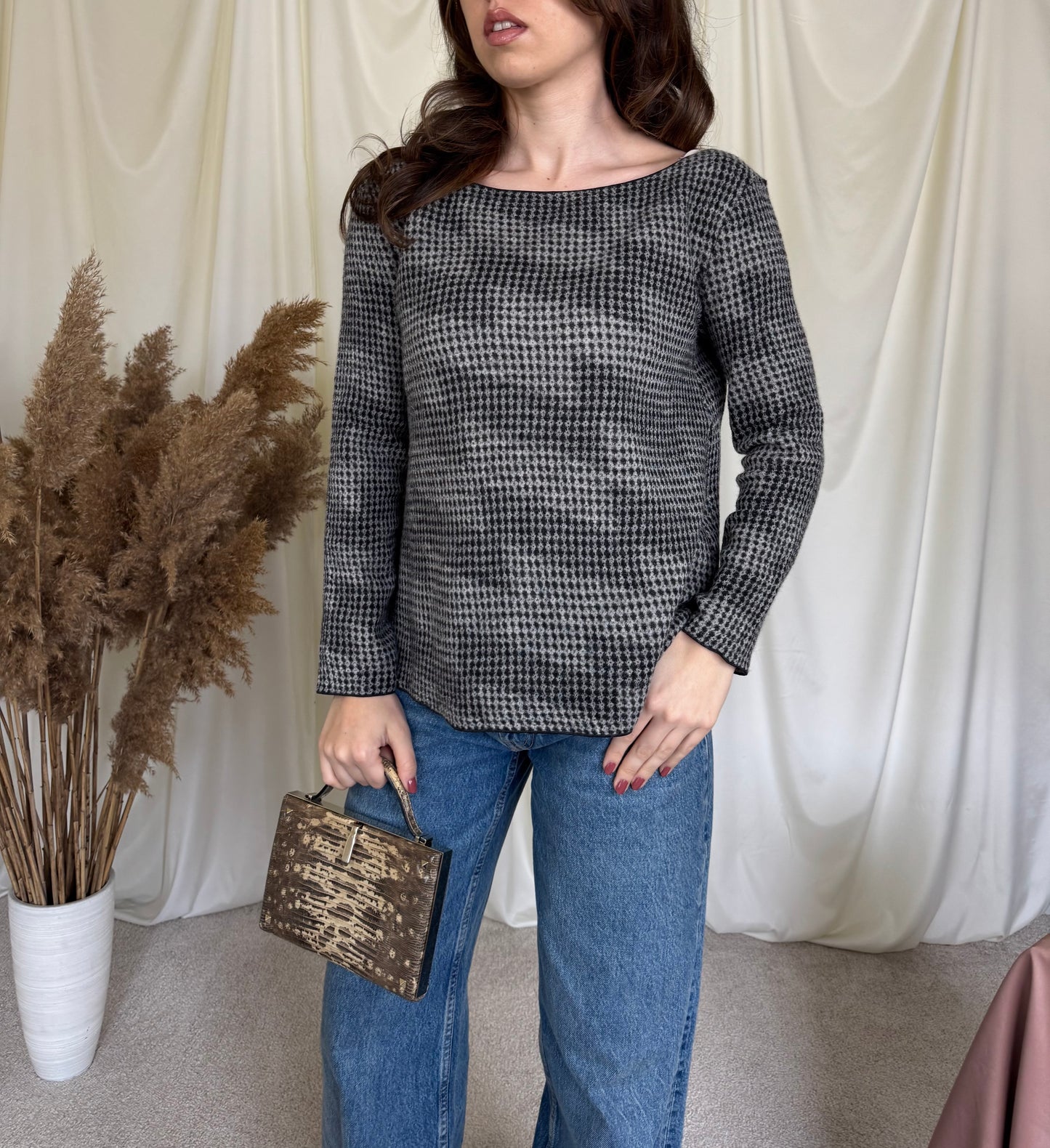 Pulover EmporioArmani din 100% lâna (Mărimea M)