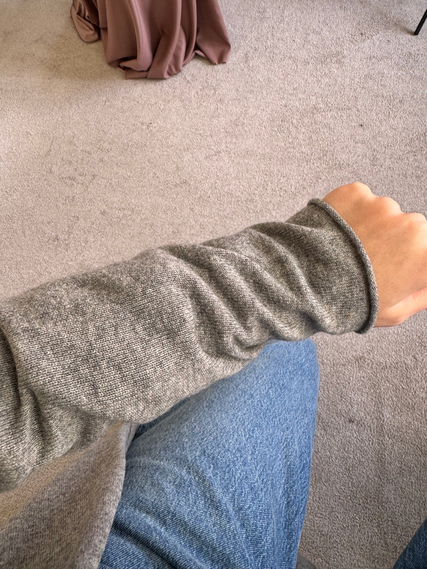 Cardigan din 100% cașmir (S-M)