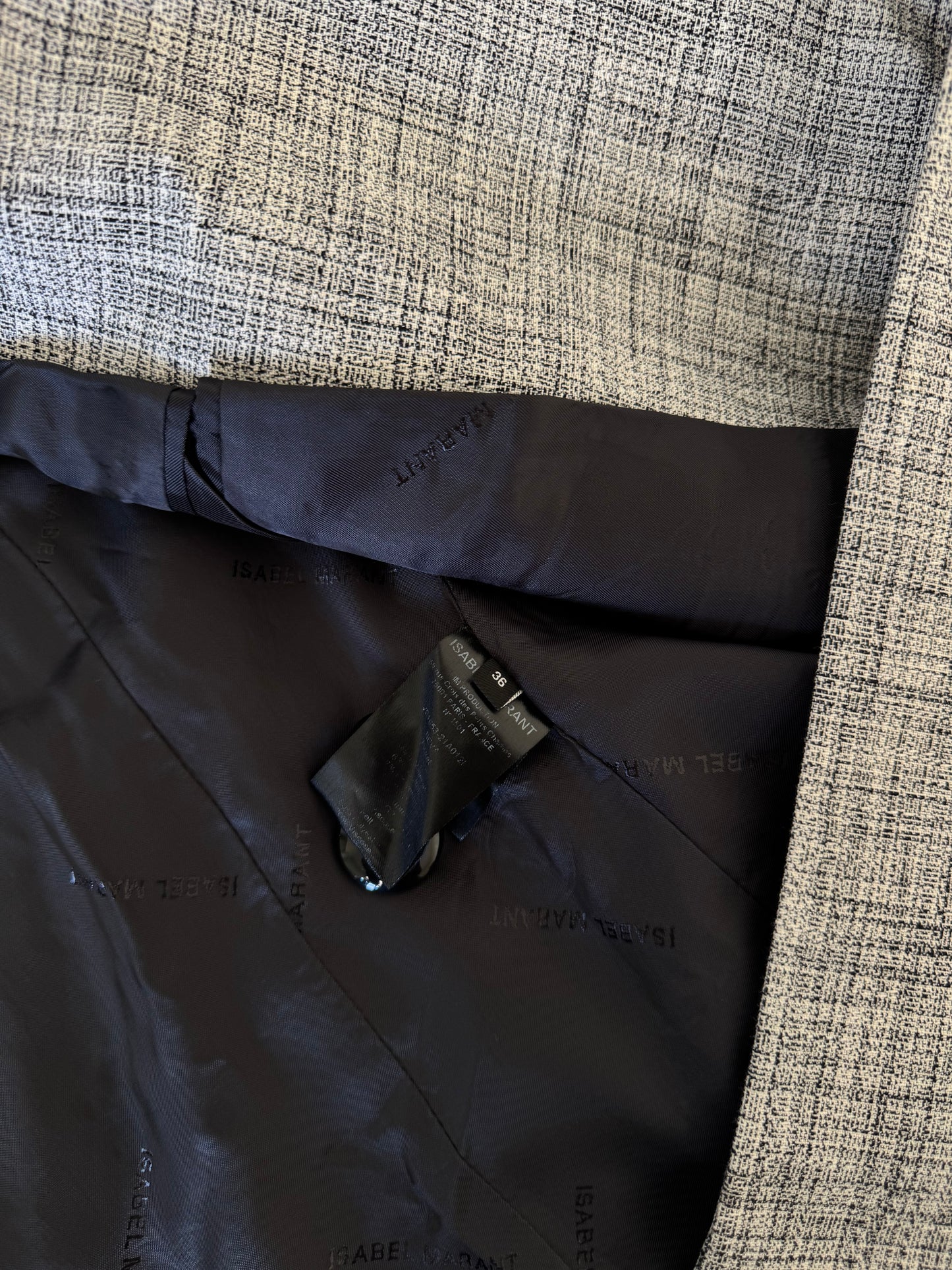 Sacou premium ISABEL MARANT la rand dublu de nasturi 
(Mărimea 36)