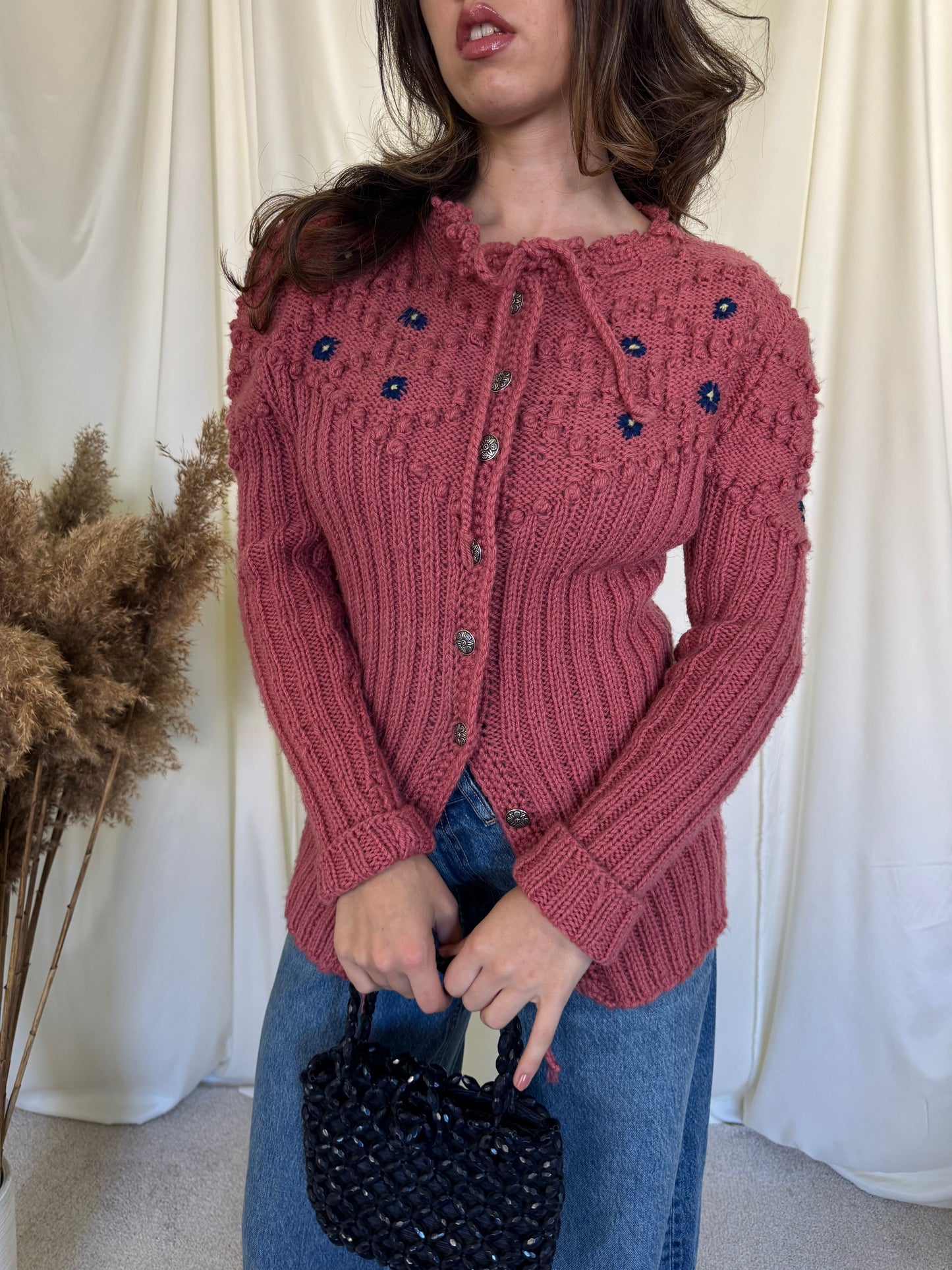 Jerse vintage handmade ( mărimea S-M)